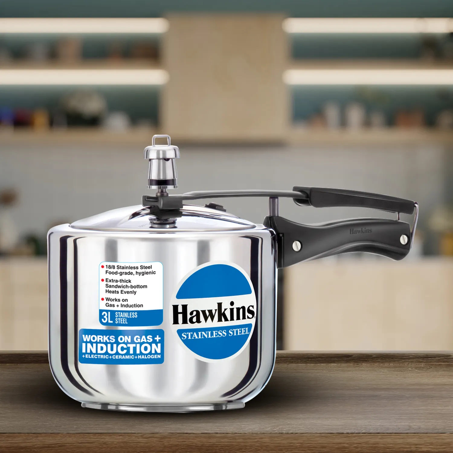 Hawkins Stainless Steel (Tall) 3 Litre (HSS3T)