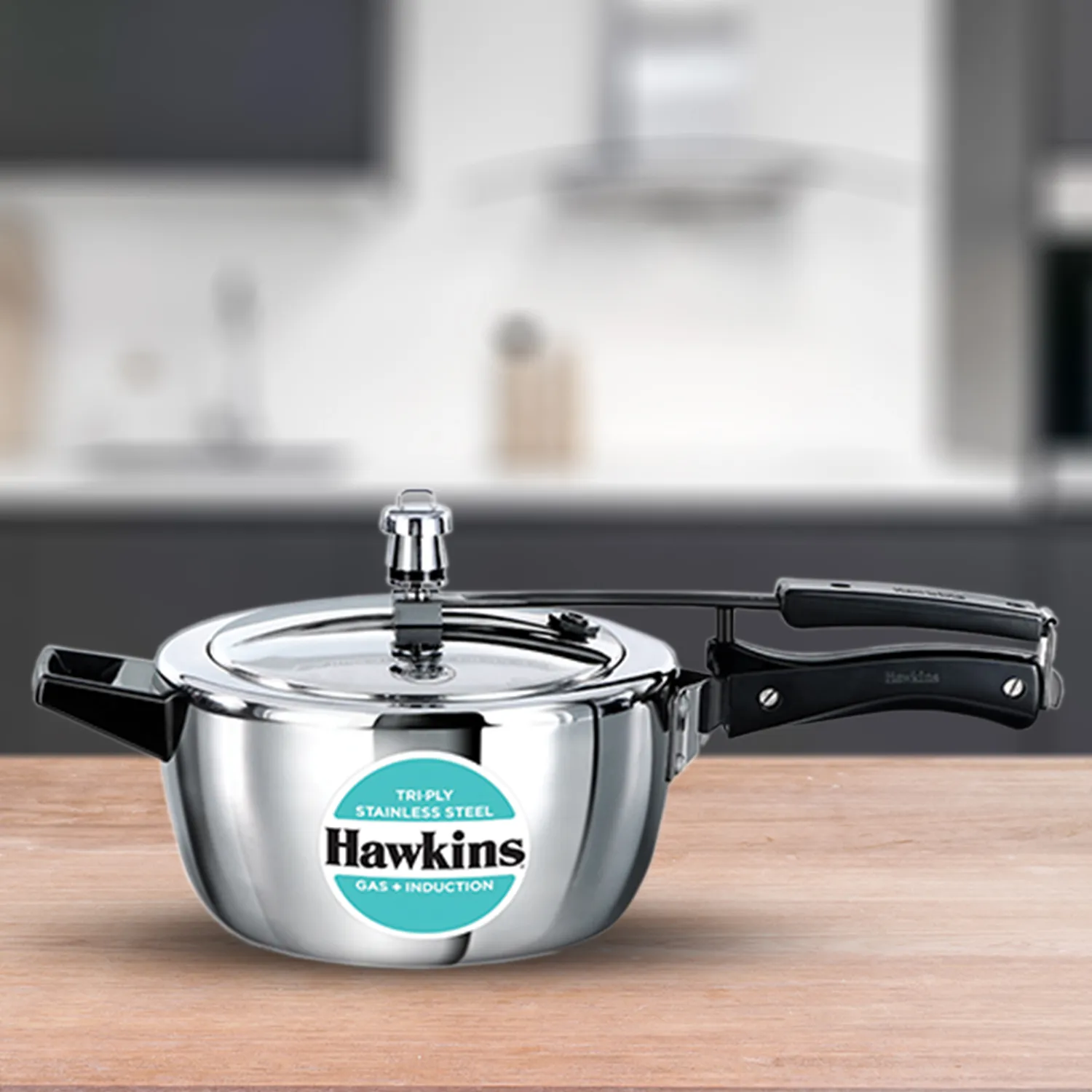 Hawkins Tri-Ply Ventura Stainless Steel 3.5 Litre (HSST35)