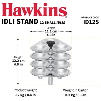 Idli Stand - 12 Idlis (Small) (ID12S) - Image 3