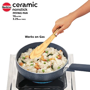 Induction Compatible Ceramic Nonstick Frying Pan 16 cm (ICF16) - Image 5