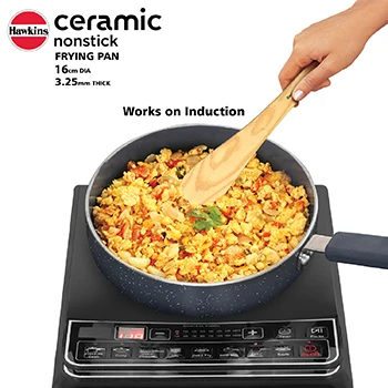 Induction Compatible Ceramic Nonstick Frying Pan 16 cm (ICF16) - Image 6