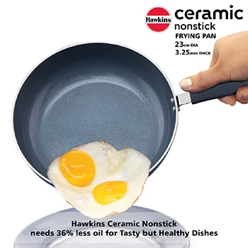 Induction Compatible Ceramic Nonstick Frying Pan 23 cm (ICF23) - Image 2