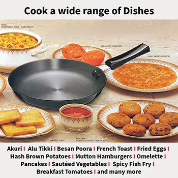 Induction Compatible Hard Anodised Frying Pan 20 cm (3.25 mm Thick) (IAF20) - Image 5