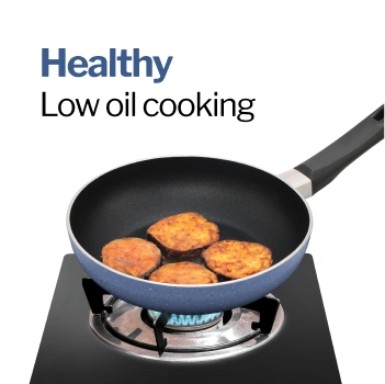 Induction Compatible Quik Kitchen Gift Pack - a set of 3 Frying Pans (IQFS) - Image 5