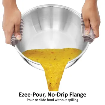 Induction Compatible SS Tri-ply Tasla (Kadhai) 1.5 Litre (SSTA15) - Image 6