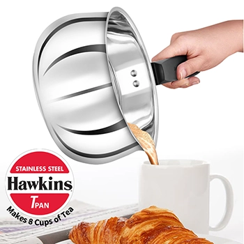 Induction Compatible Stainless SteelTPan 2 Litre without Lid (SST20) - Image 4