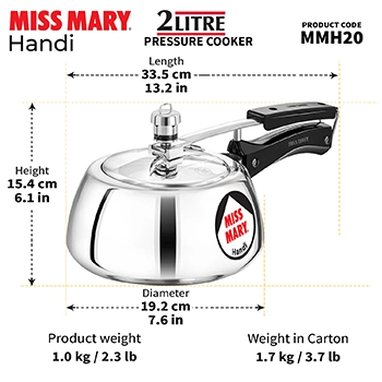 Miss Mary Handi 2 Litre (MMH20) - Image 6