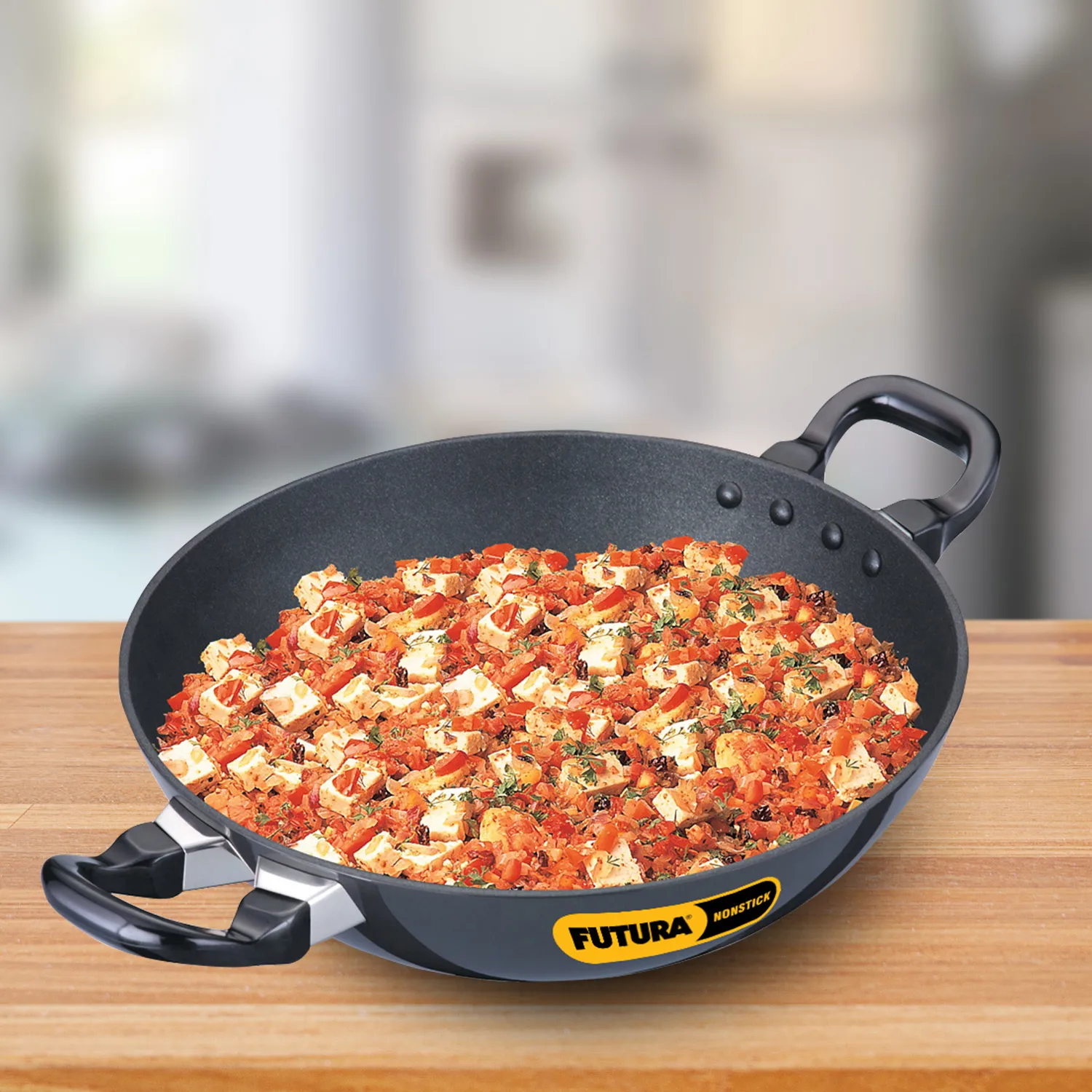Nonstick Deep-Fry Pan 2.5 Litre (Round Bottom, 3.25 mm Thick) (NK25)