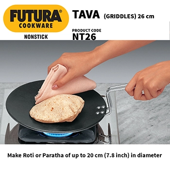 Nonstick Tava 26 cm (4.06 mm Thick) (NT26) - Image 4