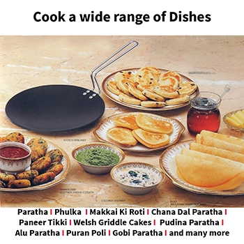 Nonstick Tava 26 cm (4.06 mm Thick) (NT26) - Image 5