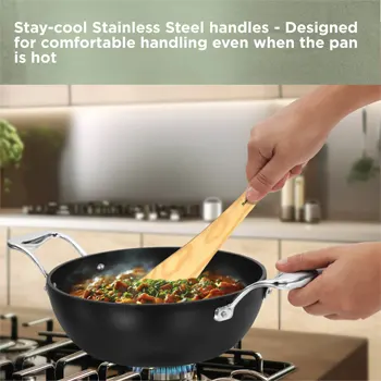 PRO Nonstick Deep-Fry Pan 2.5 Litre (PNK25S) - Image 2