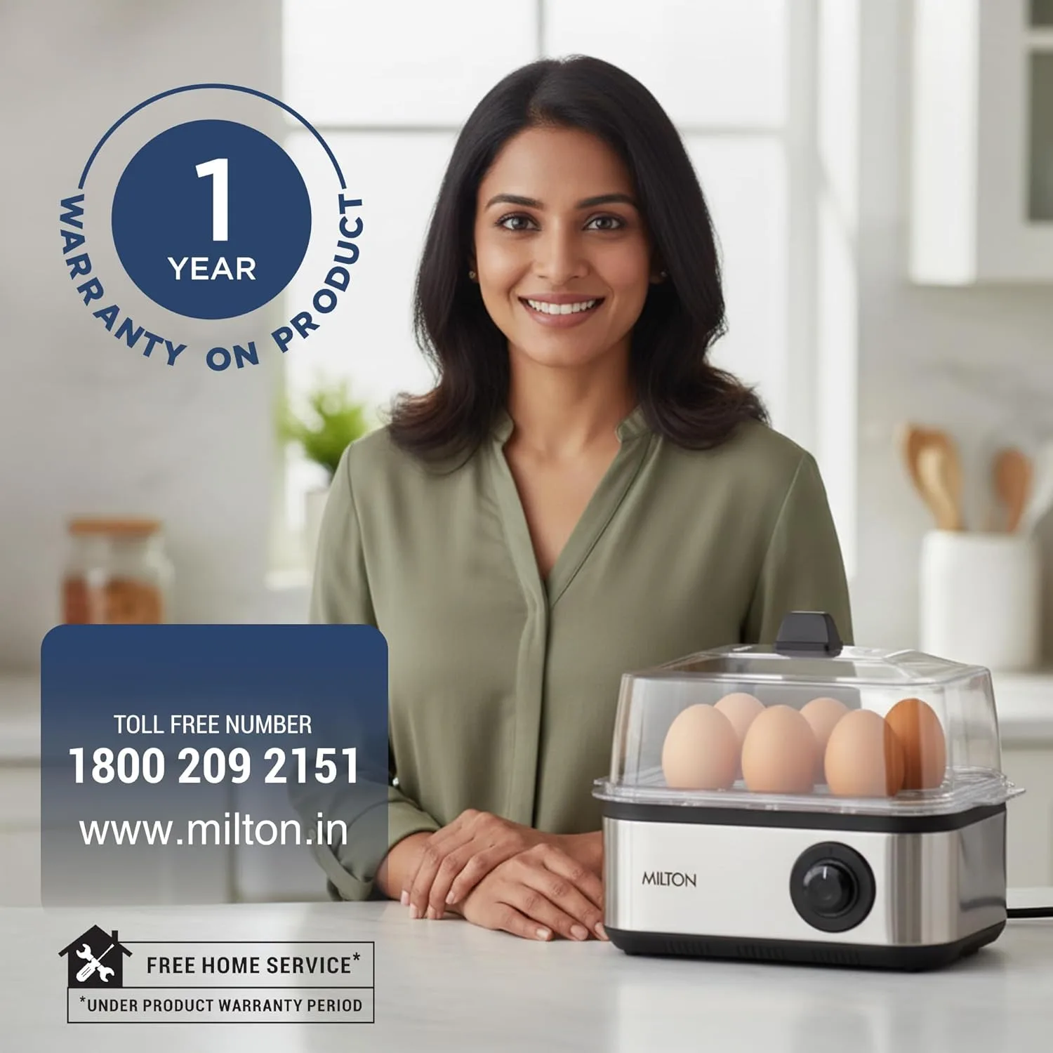 2-In-1 Egg Boiler & Poacher (Milton) - Image 4