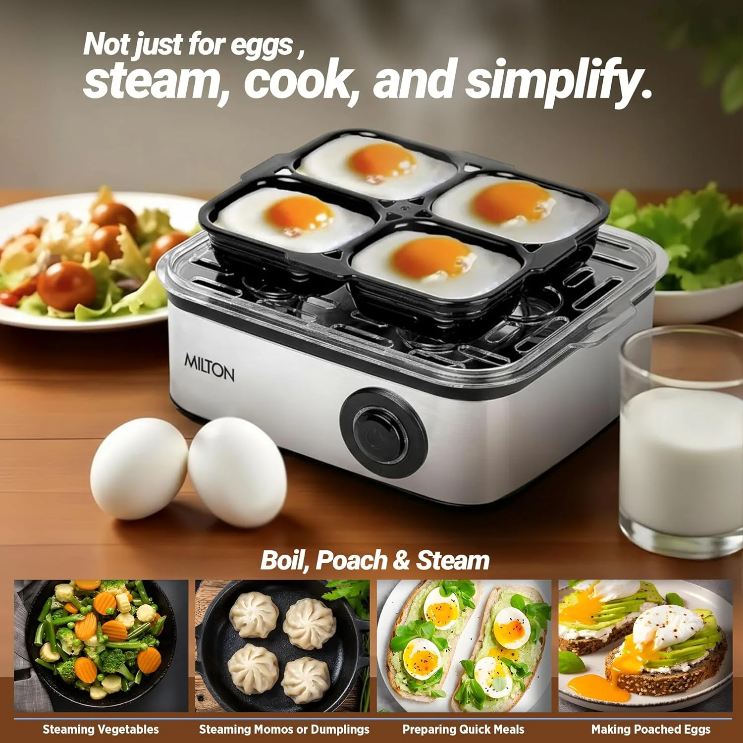 2-In-1 Egg Boiler & Poacher (Milton) - Image 6