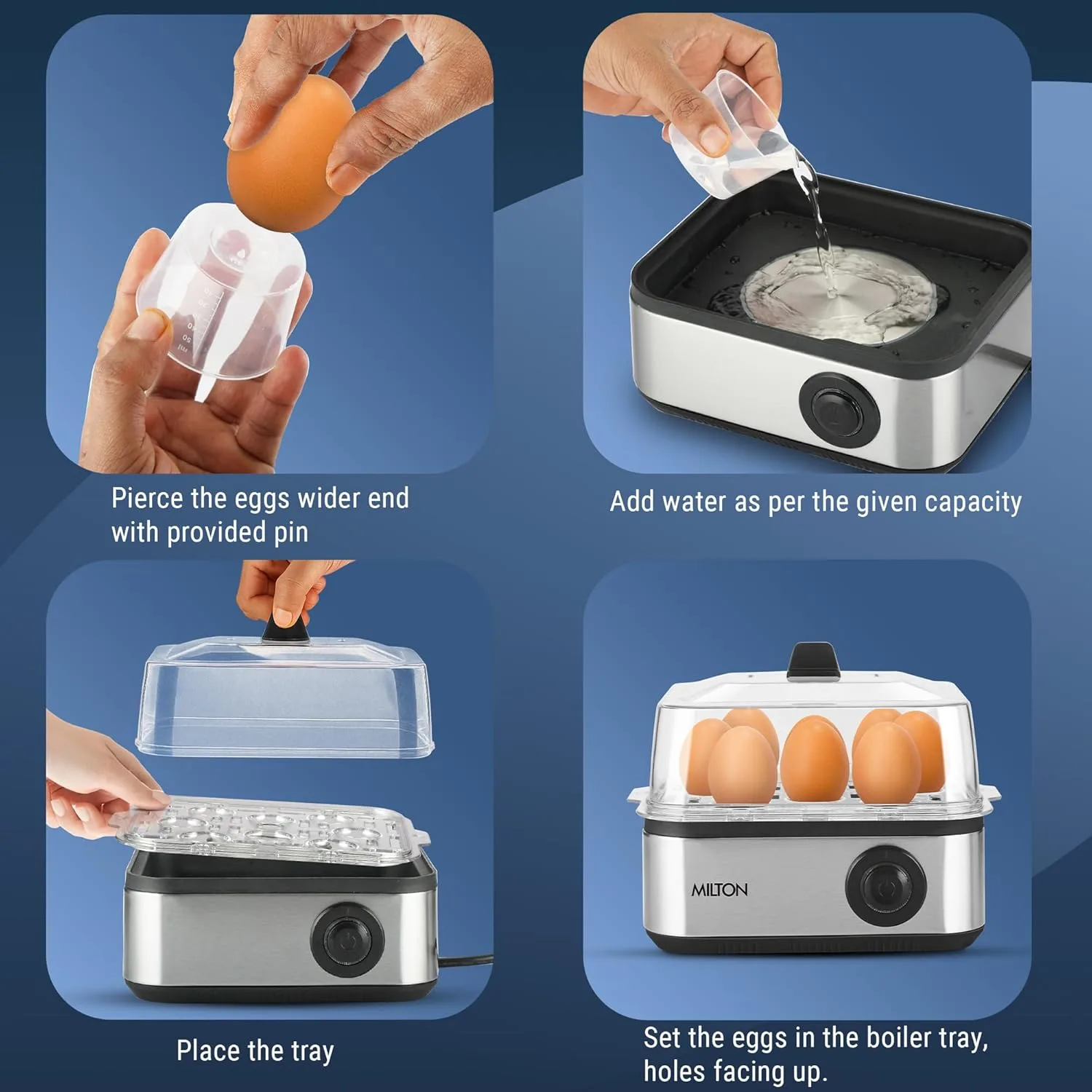 2-In-1 Egg Boiler & Poacher (Milton) - Image 8