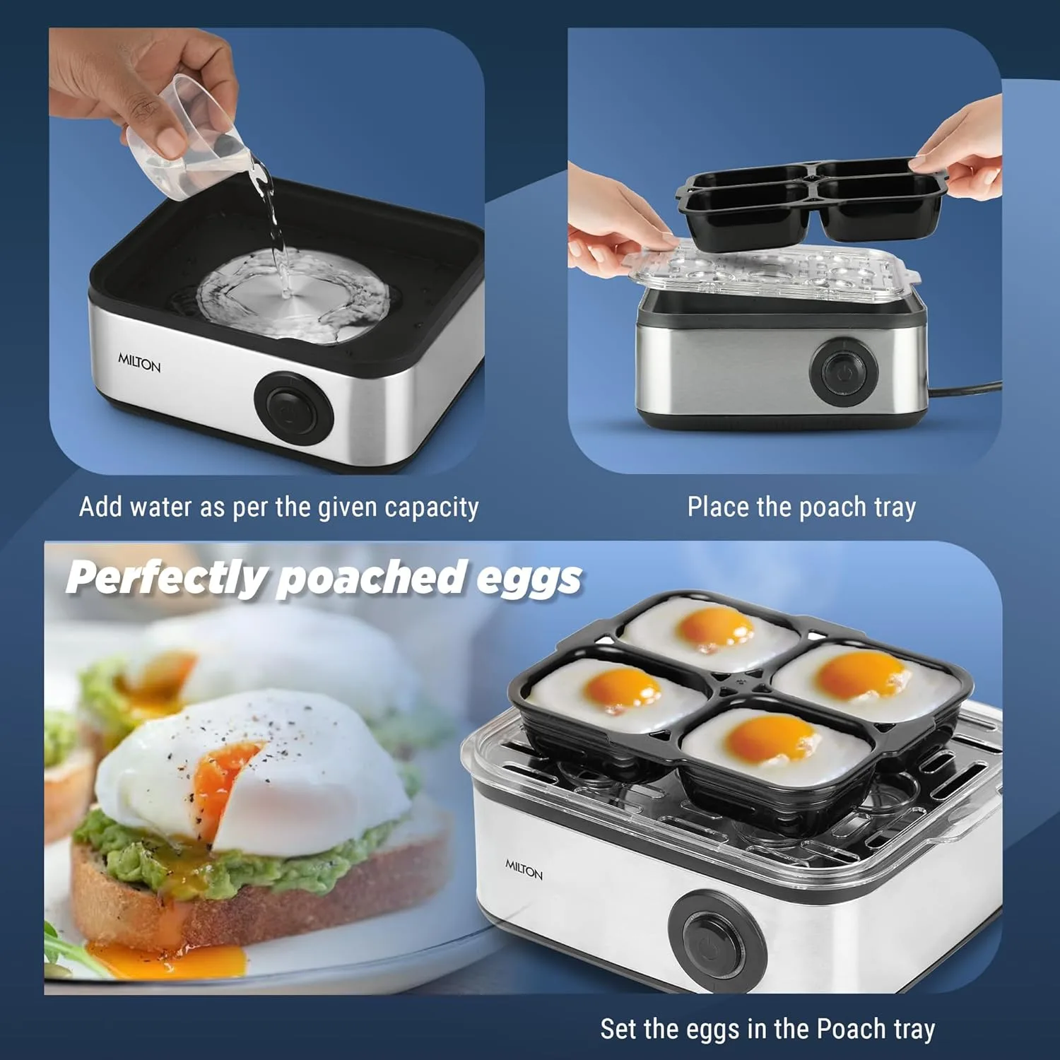 2-In-1 Egg Boiler & Poacher (Milton) - Image 9