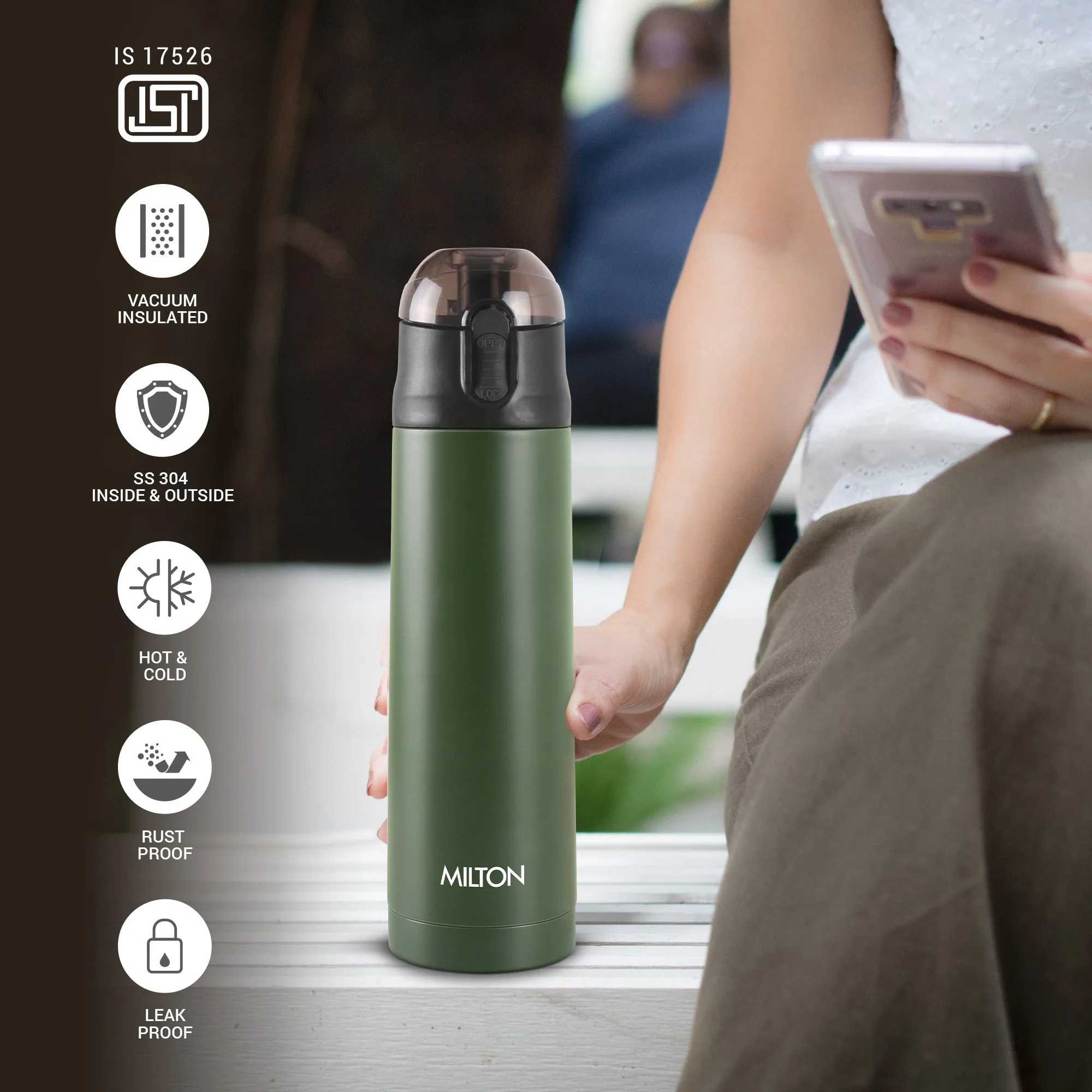 3D Personalized Crown Thermosteel Bottle (Milton) - Image 10
