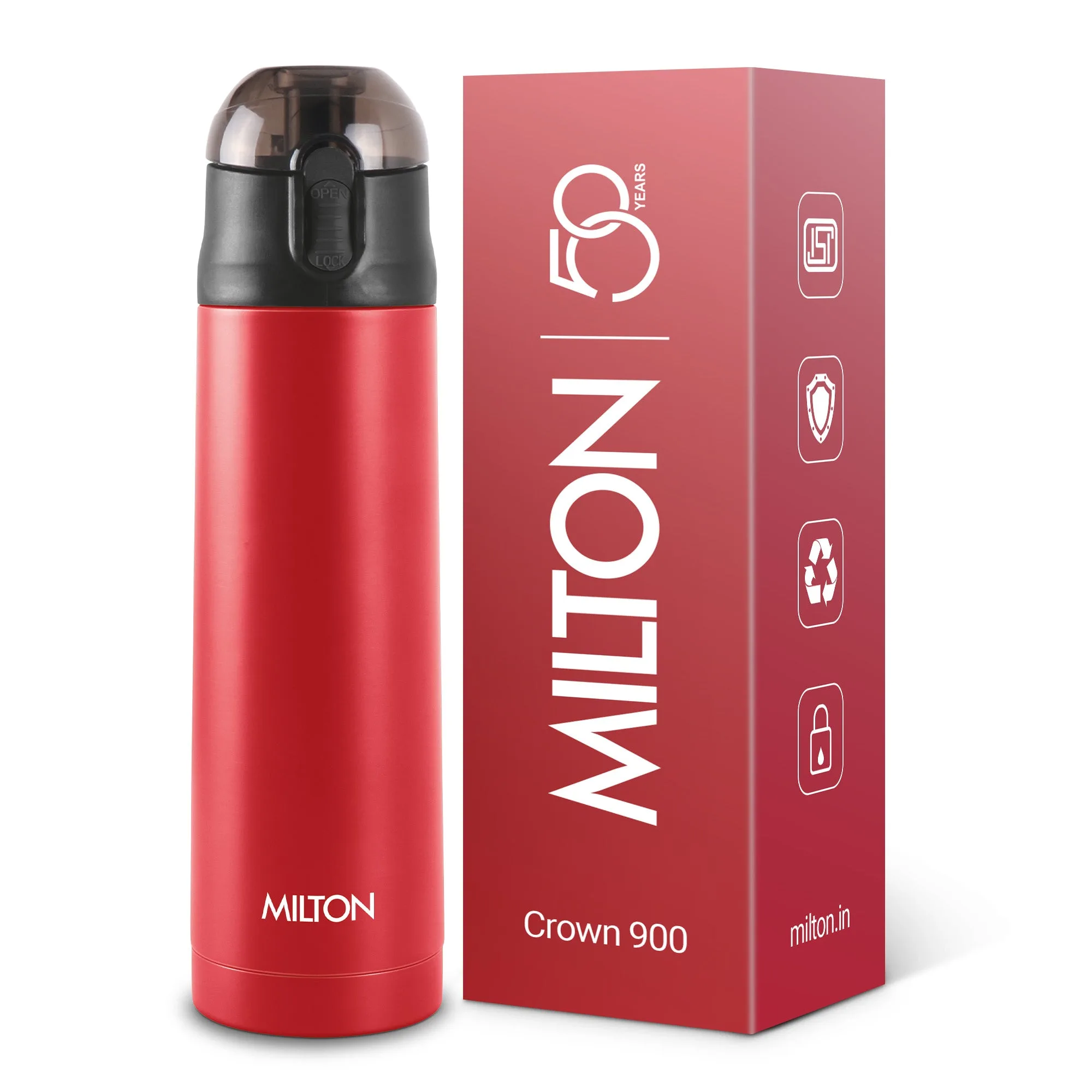 3D Personalized Crown Thermosteel Bottle (Milton) - Image 17