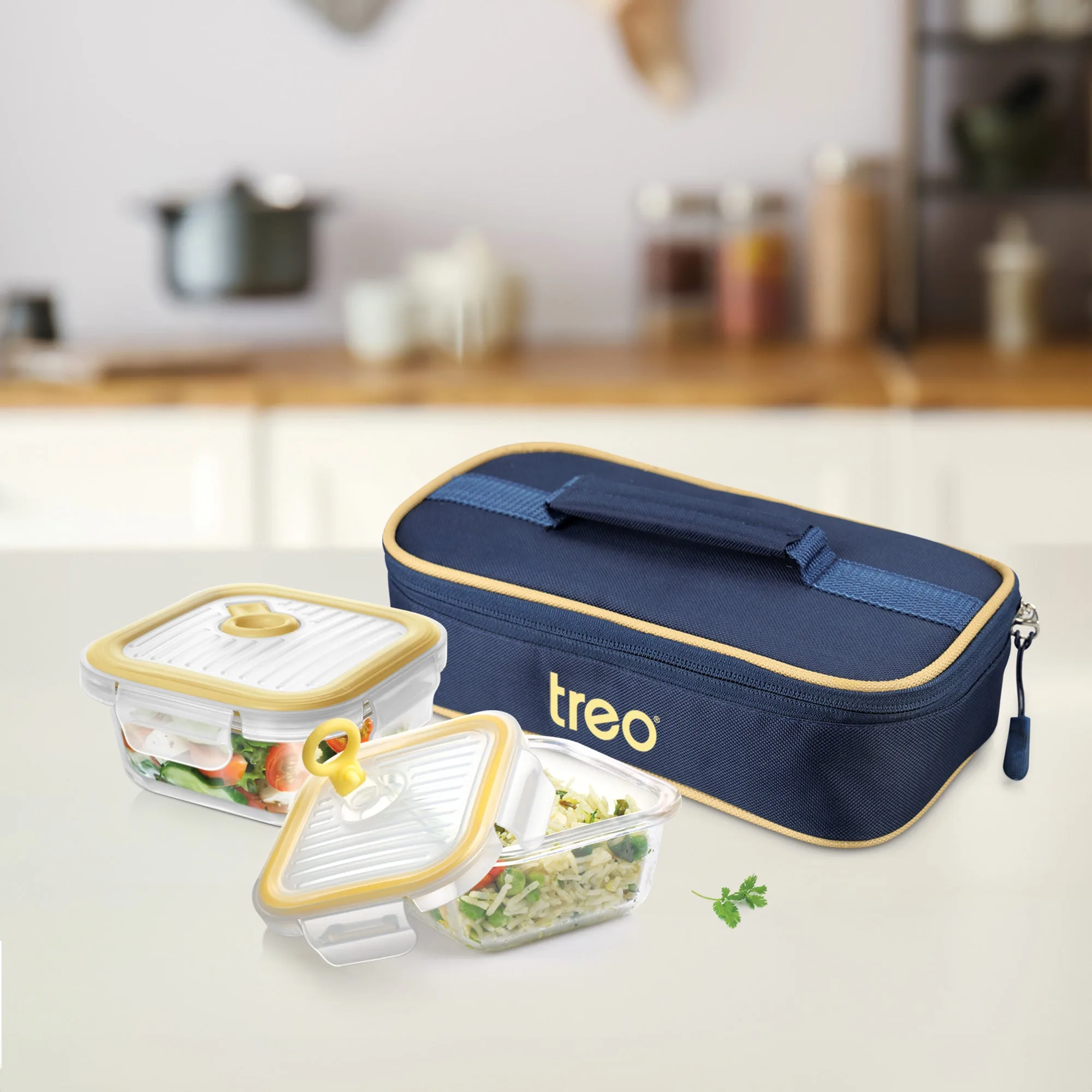 All Fresh Borosilicate Glass Tiffin (Treo by Milton) - Image 14