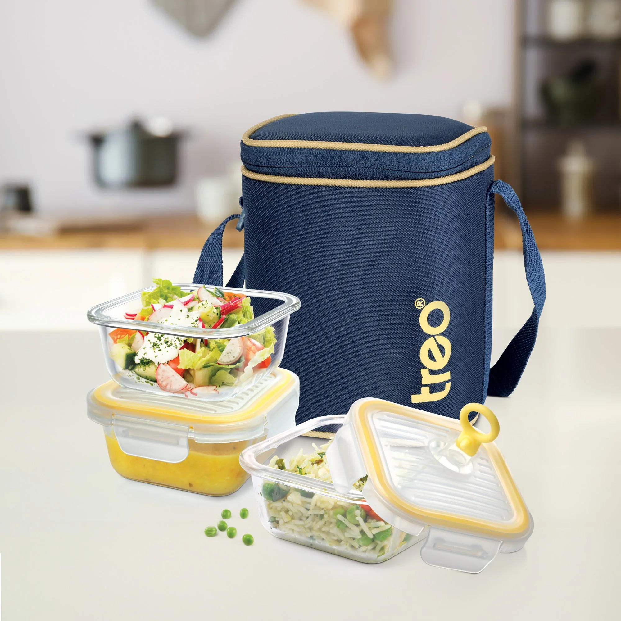 All Fresh Borosilicate Glass Tiffin (Treo by Milton) - Image 17