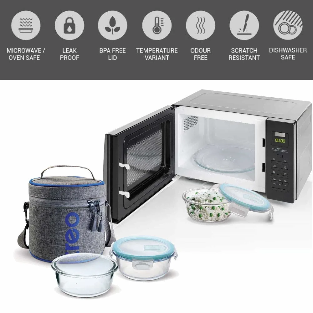 All Fresh Borosilicate Glass Tiffin (Treo by Milton) - Image 3