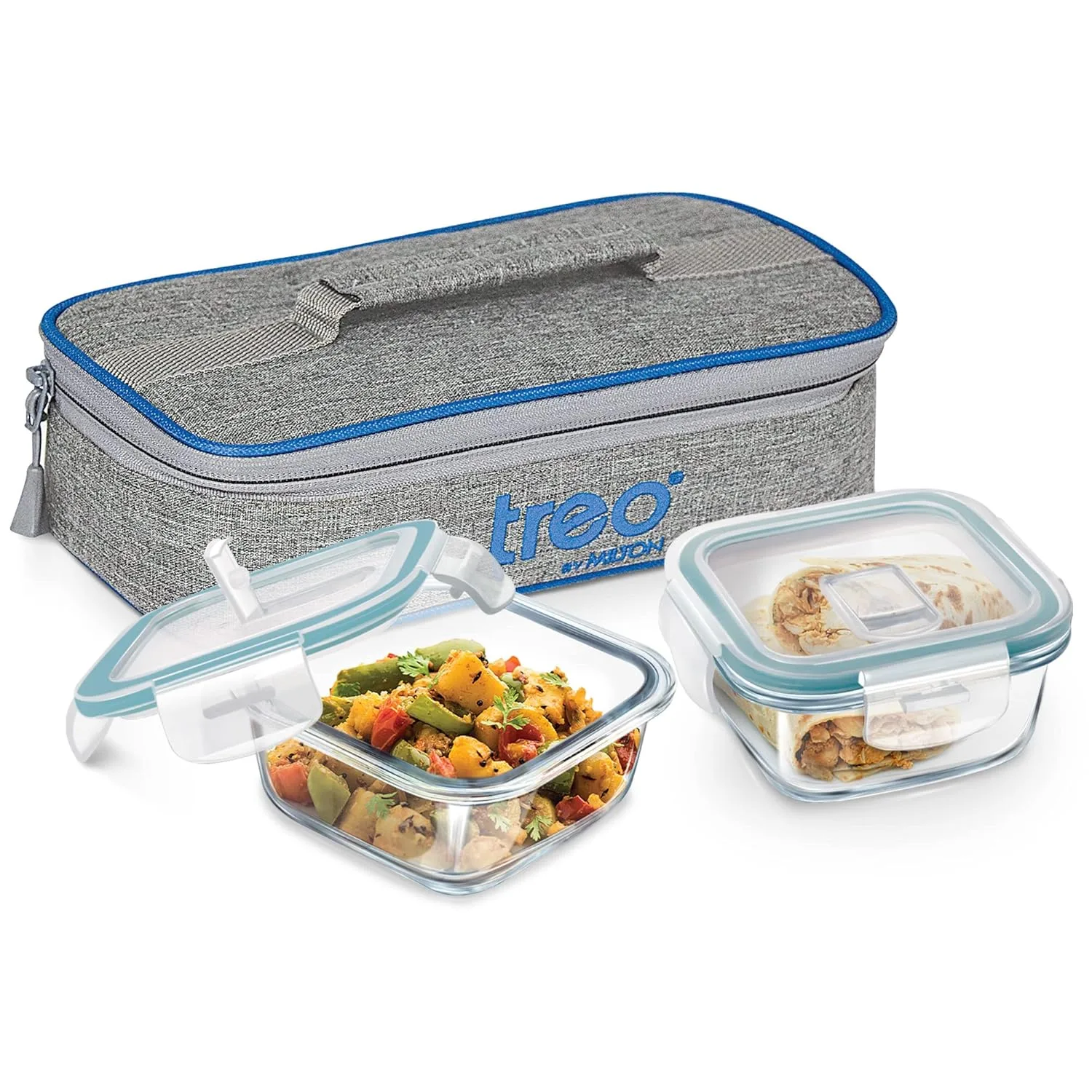 All Fresh Borosilicate Glass Tiffin (Treo by Milton) - Image 8