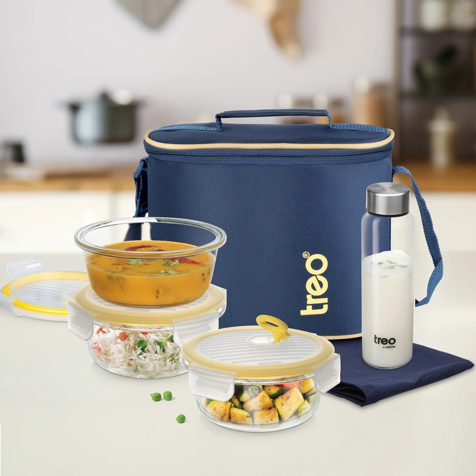 All Fresh Premier Glass Tiffin (Treo by Milton) - Image 6