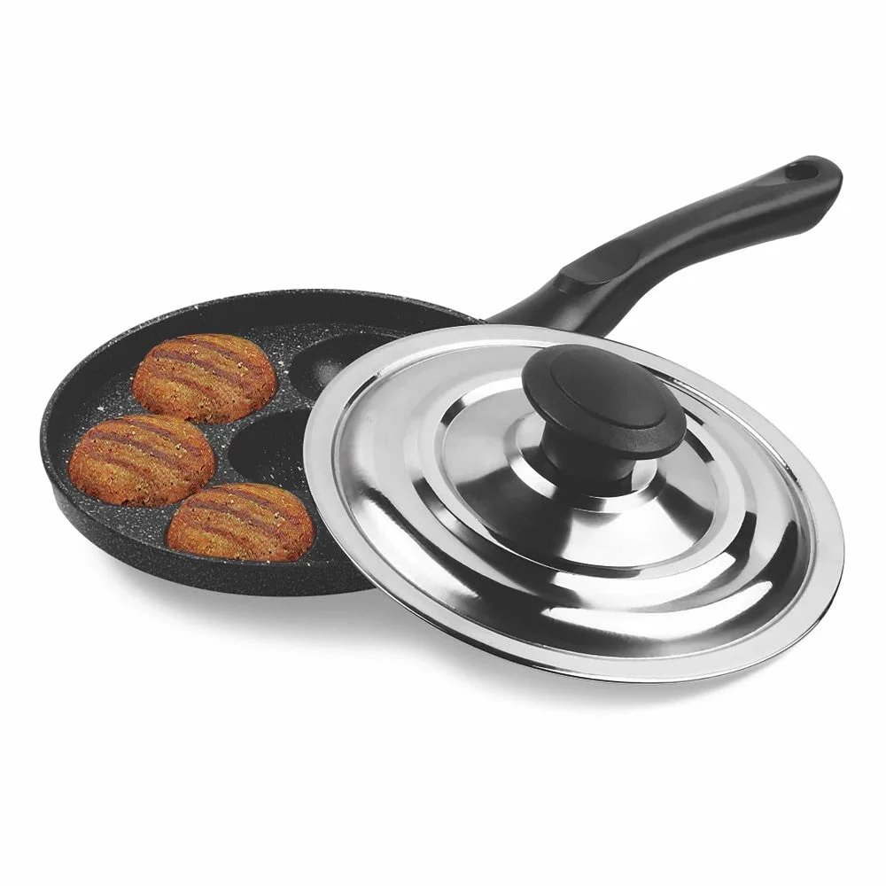 Appam Patra With Lid-Granito-Non Induction (Milton Procook)