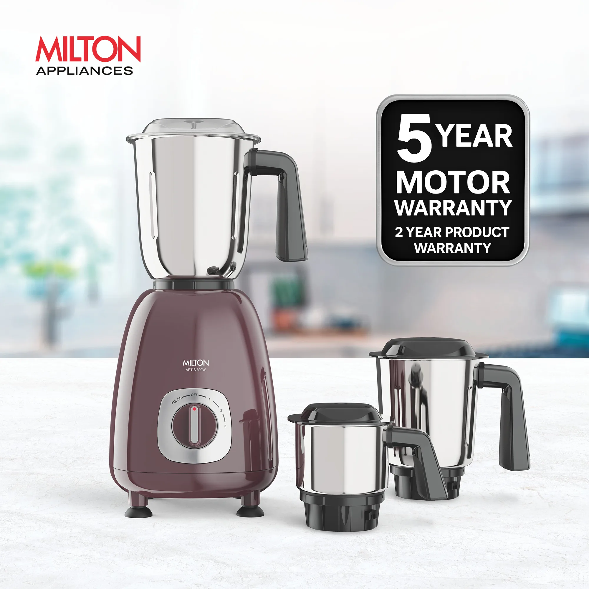 Artis Mixer Grinder (Milton) - Image 2
