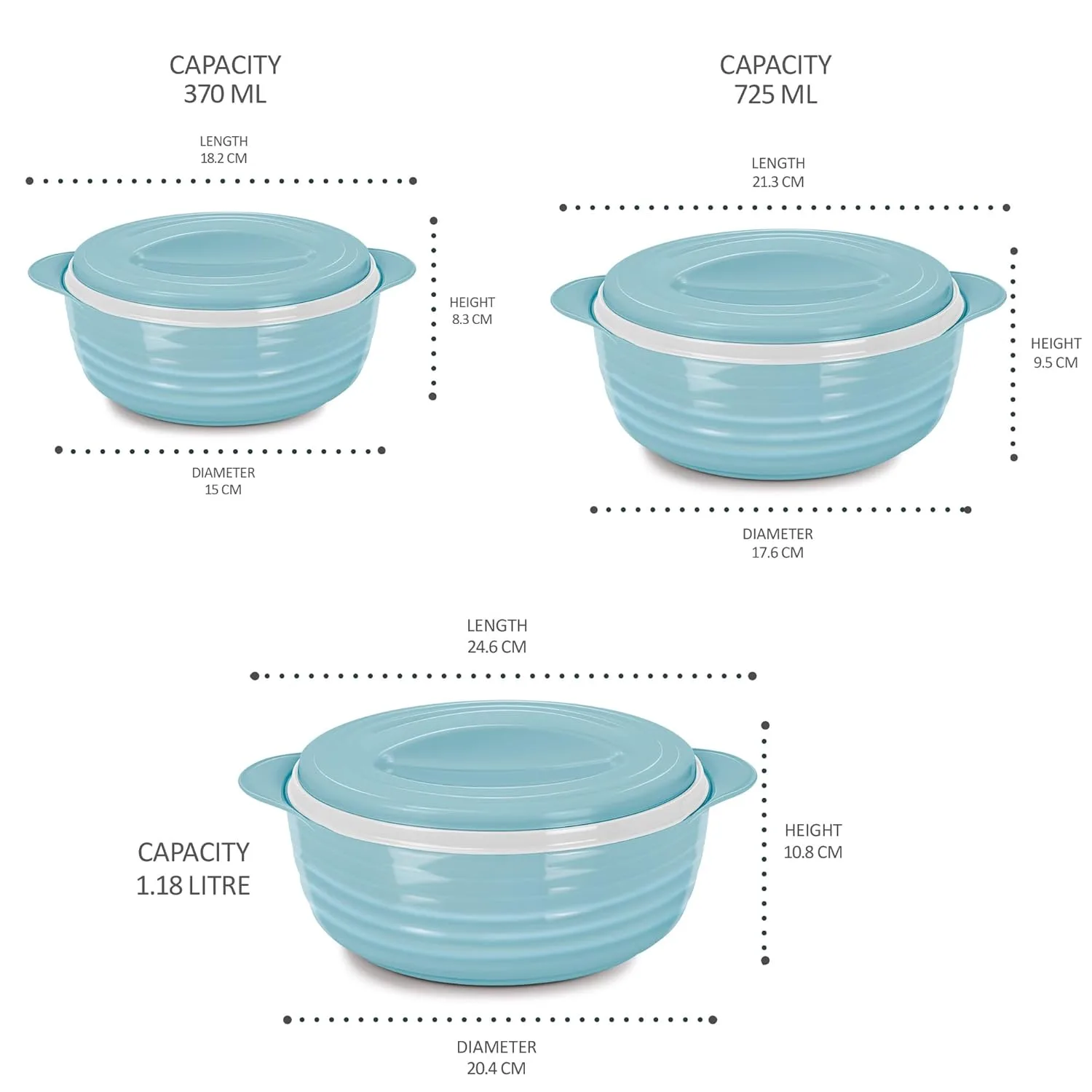 Aspire Insulated Casseroles (Milton) - Image 5