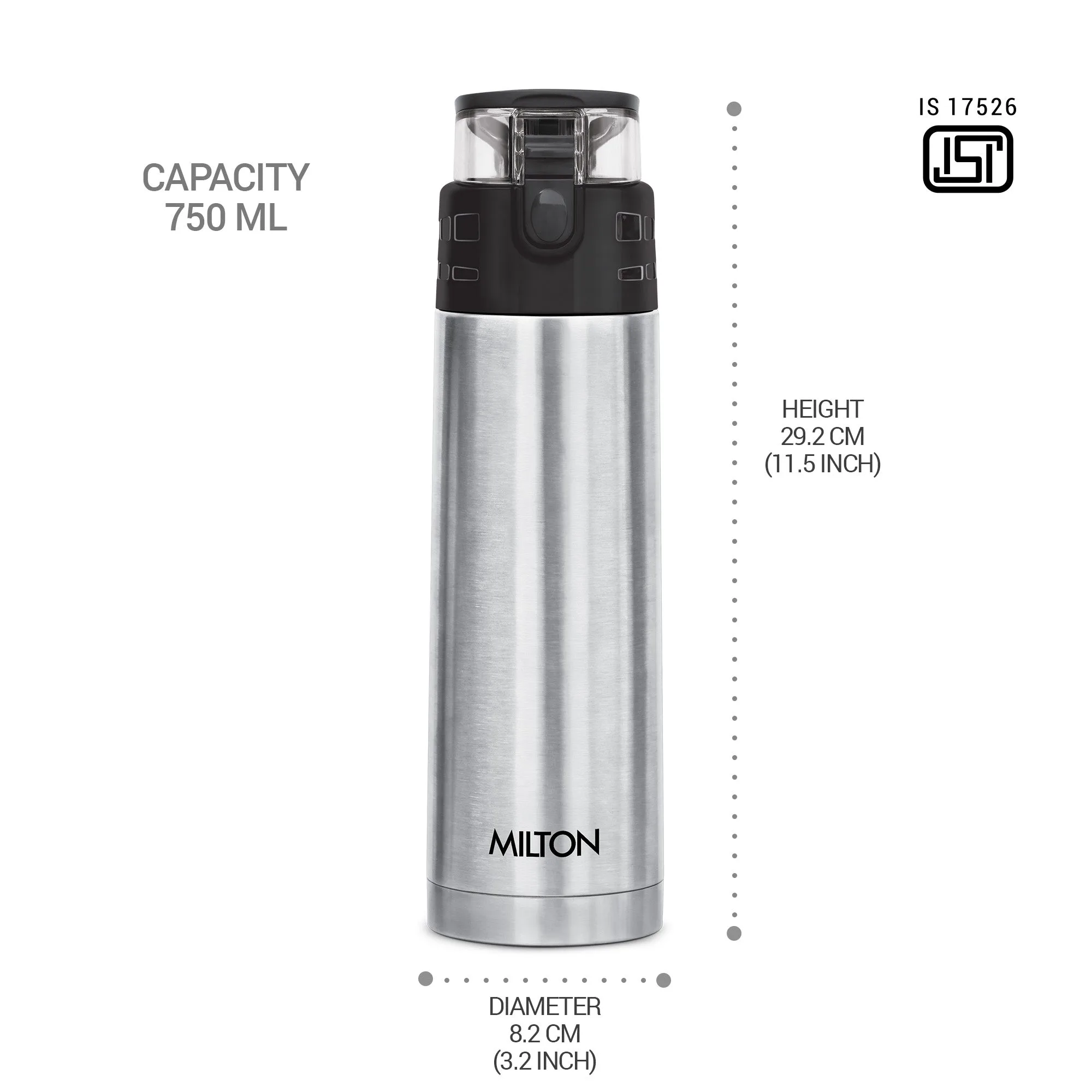 Atlantis Thermosteel Water Bottle (Milton) - Image 32