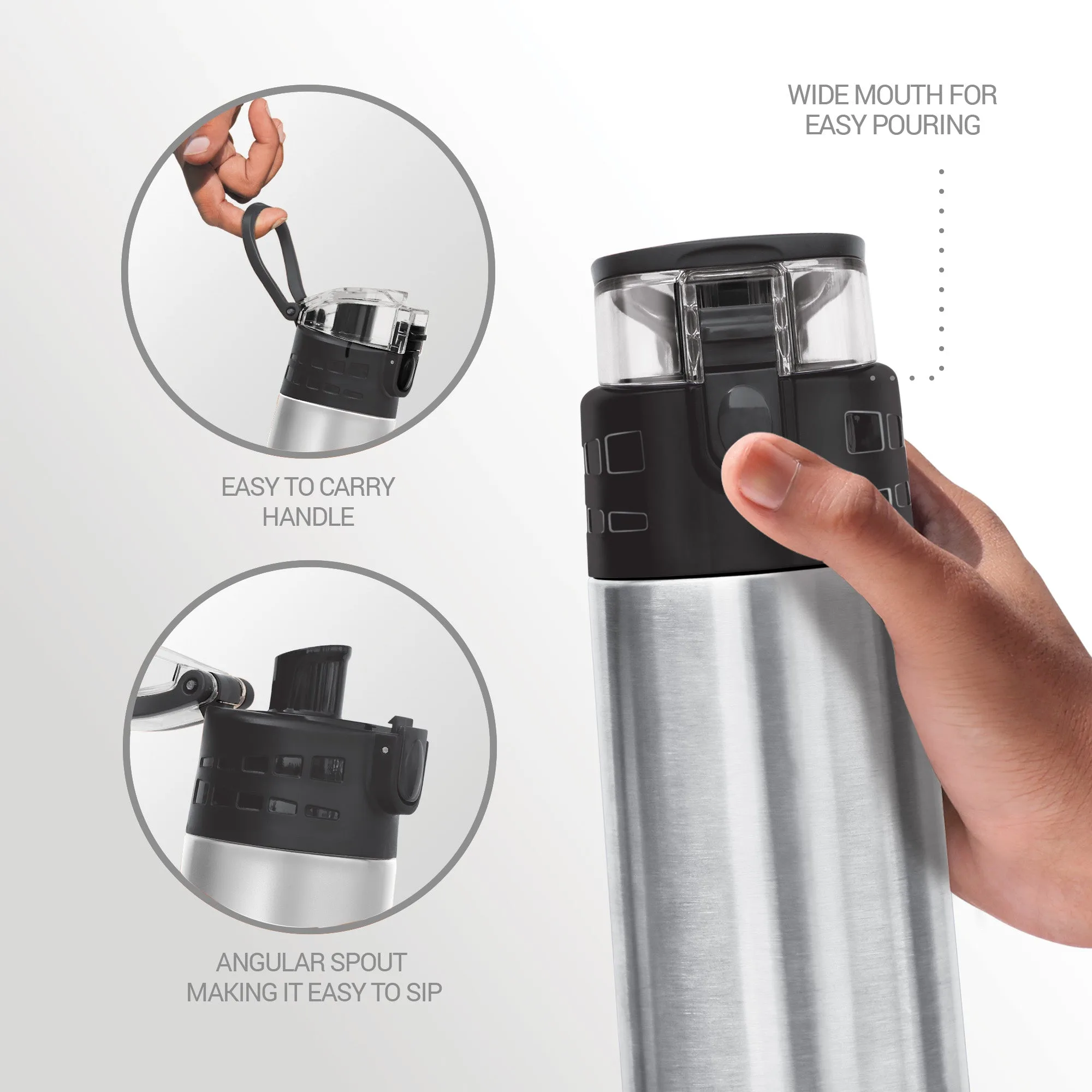 Atlantis Thermosteel Water Bottle (Milton) - Image 34