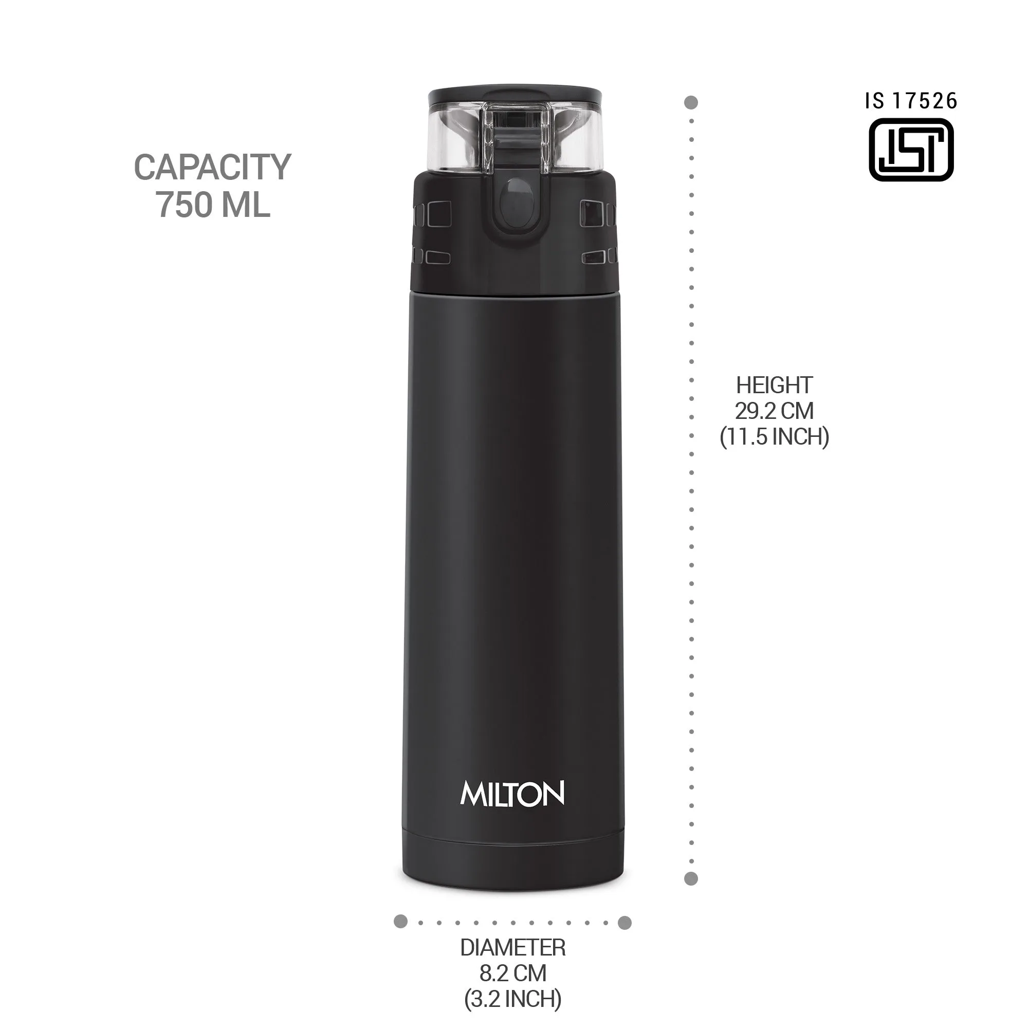 Atlantis Thermosteel Water Bottle (Milton) - Image 4