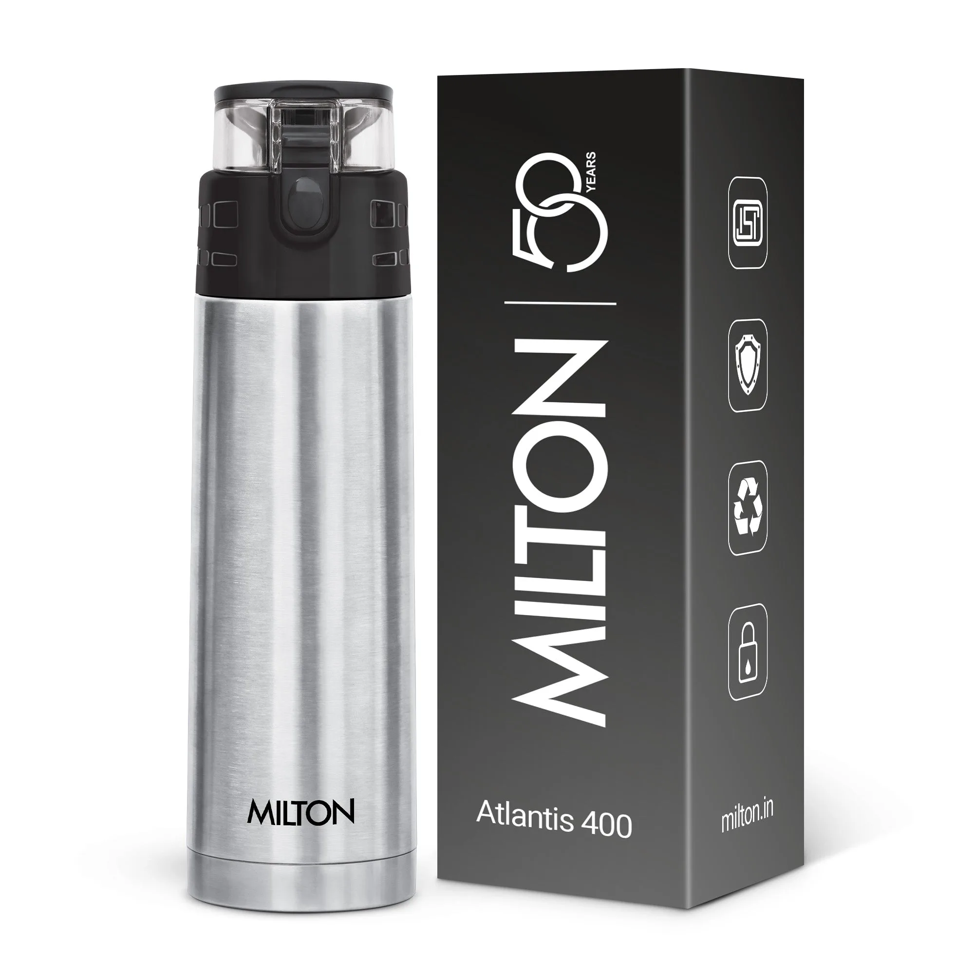 Atlantis Thermosteel Water Bottle (Milton) - Image 45