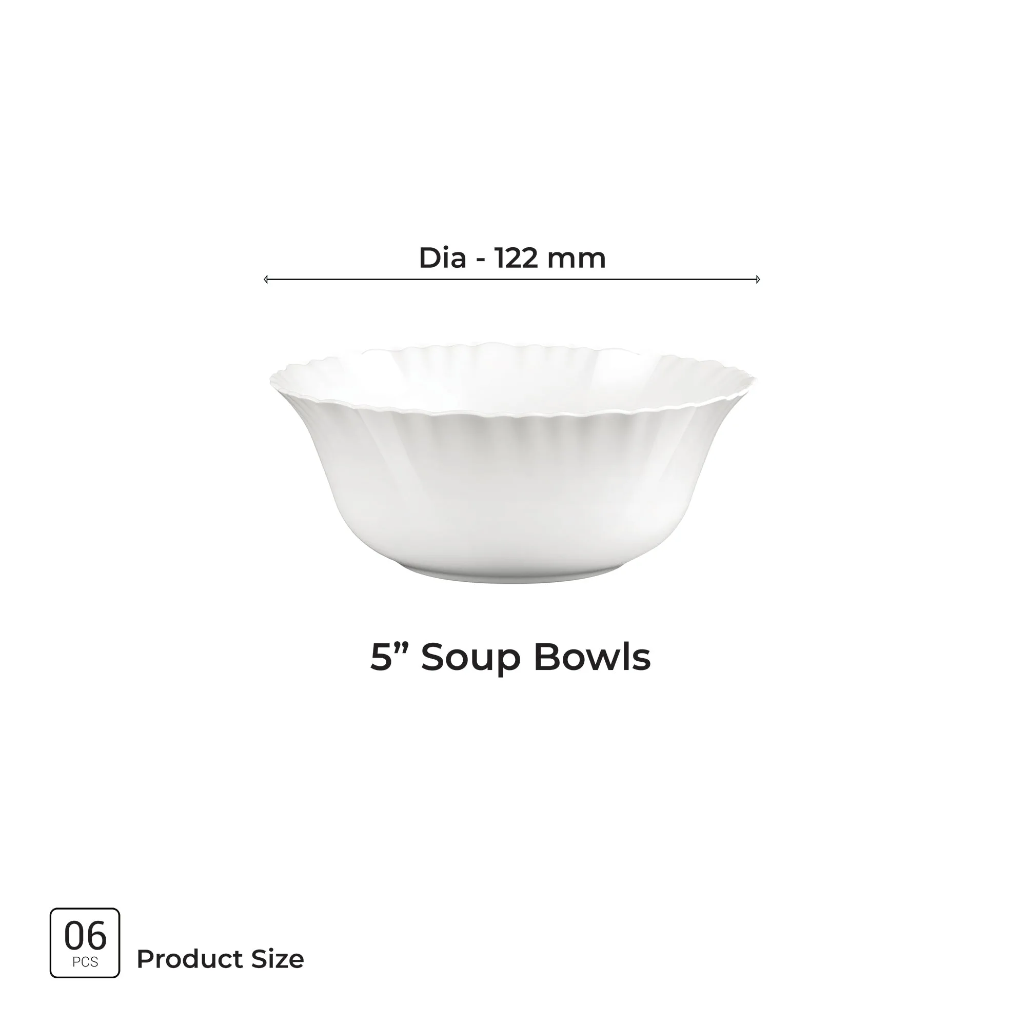 Aurelia Collection 6 Pcs Bowl Set - (Treo By Milton) - Image 5