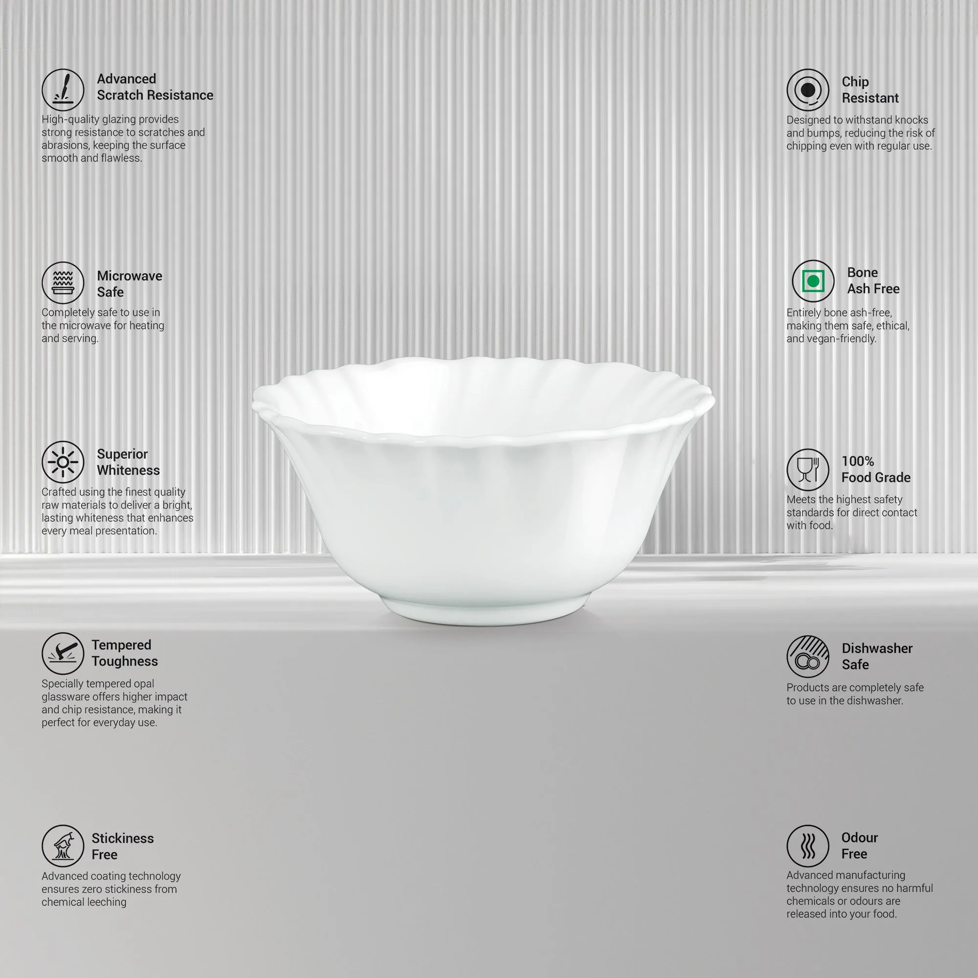 Aurelia Collection 6 Pcs Bowl Set - (Treo By Milton) - Image 7