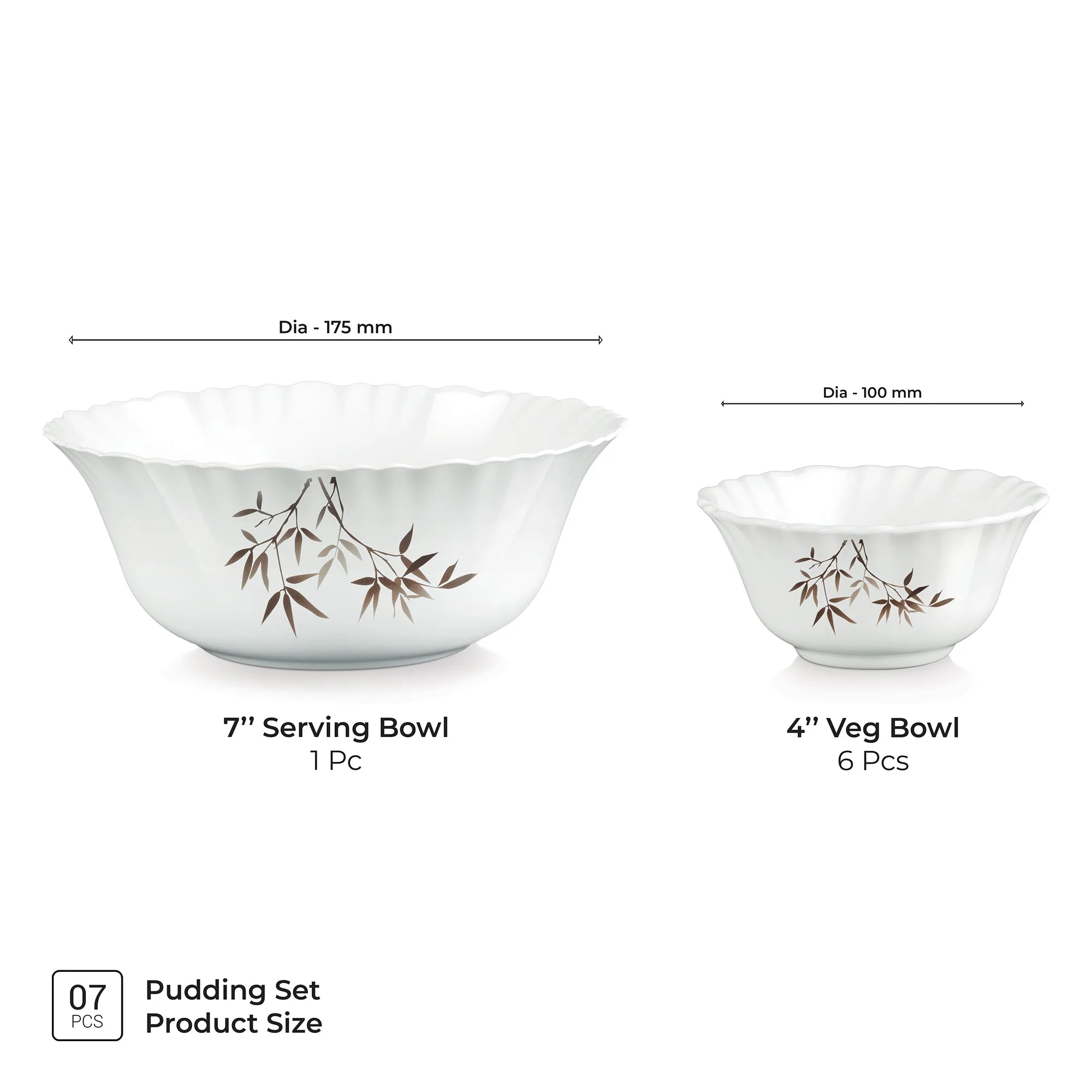Aurelia Collection 7 Pcs Pudding Set - ARASHI (Treo by Milton) - Image 3