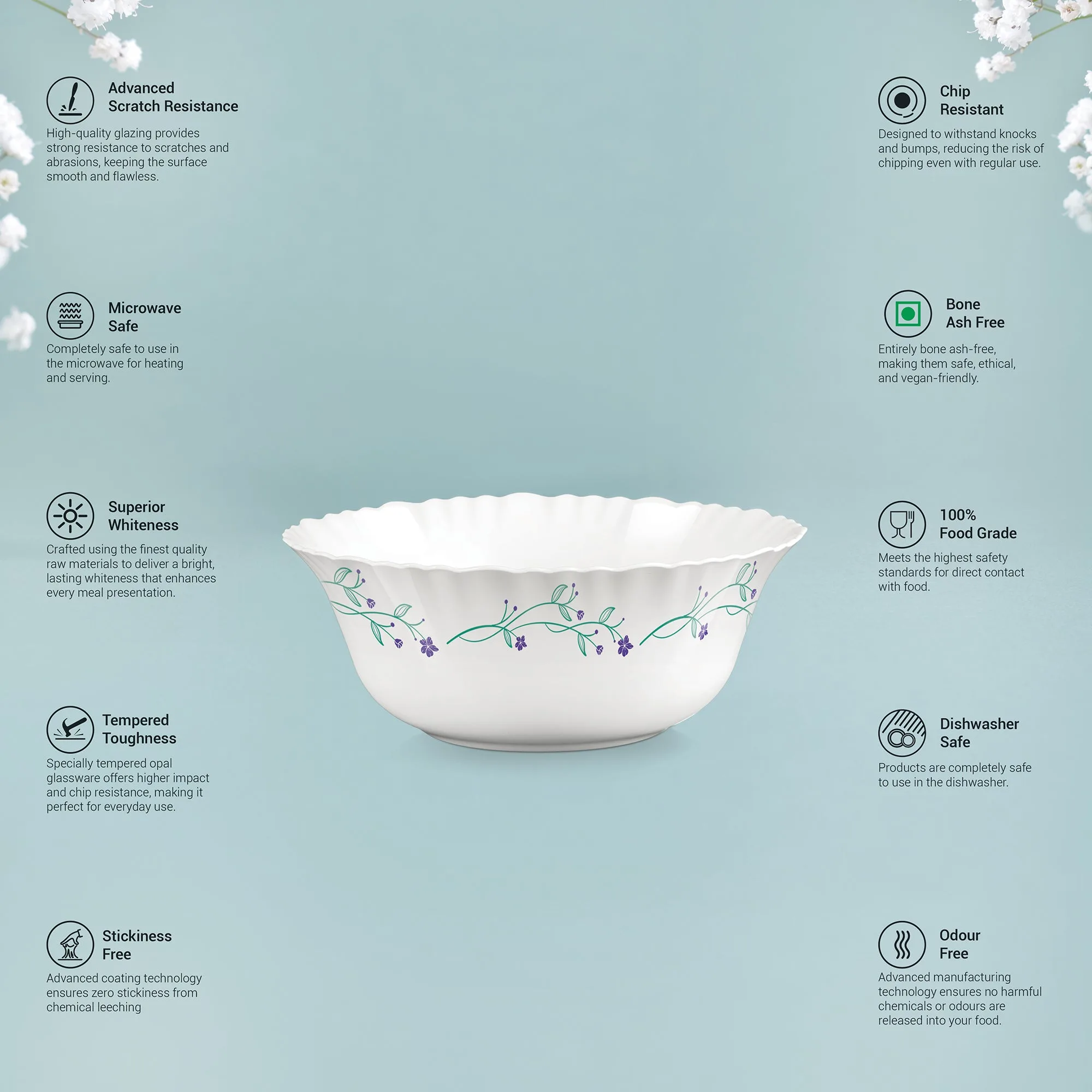 Aurelia Collection 7 Pcs Pudding Set - MUREL (Treo by Milton) - Image 2