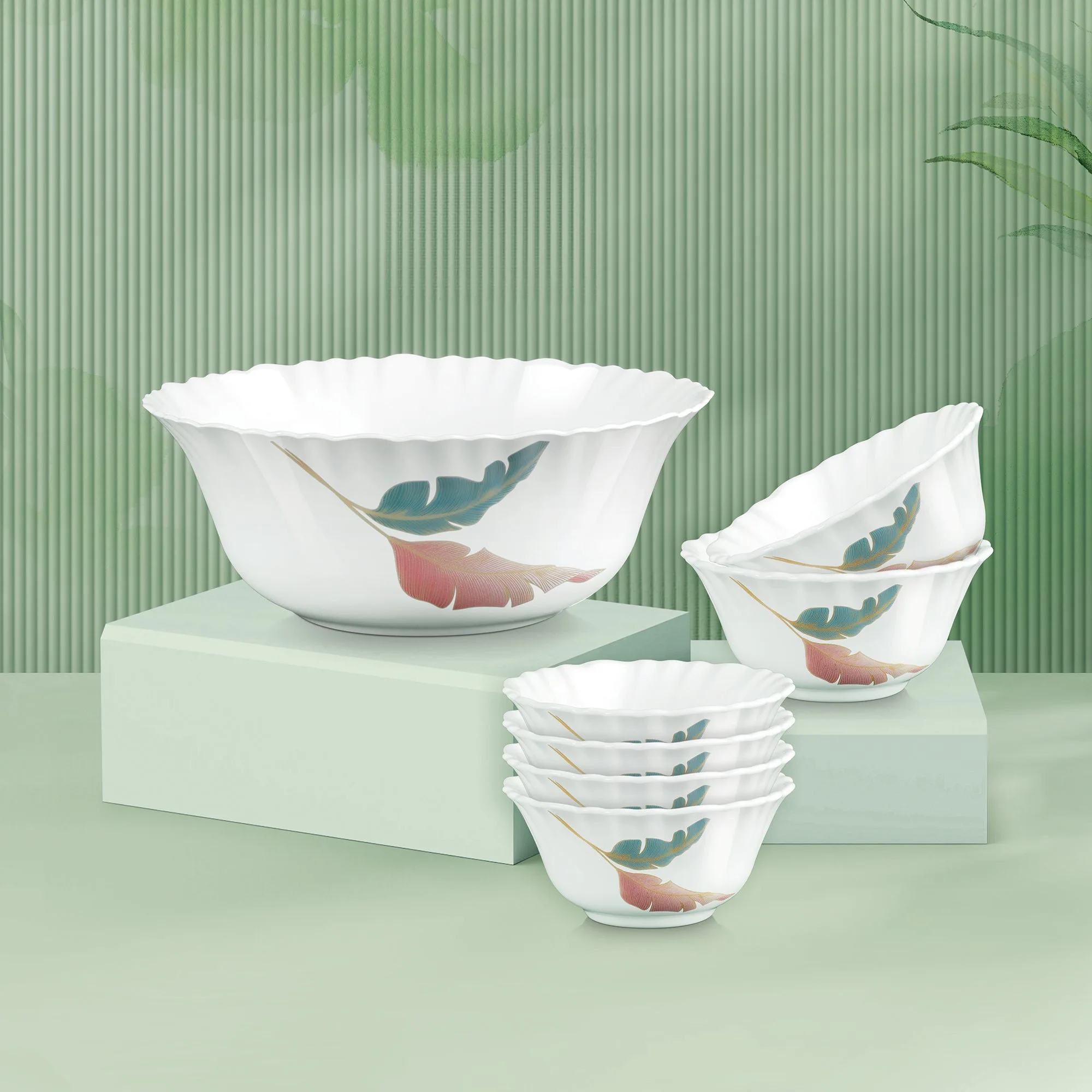Aurelia Collection 7 Pcs Pudding Set - PALMA (Treo by Milton) - Image 1