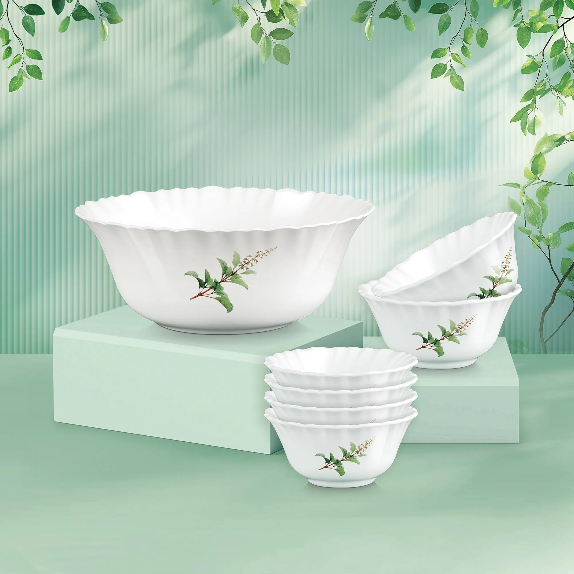 Aurelia Collection 7 Pcs Pudding Set - SAVIRA (Treo by Milton) - Image 1