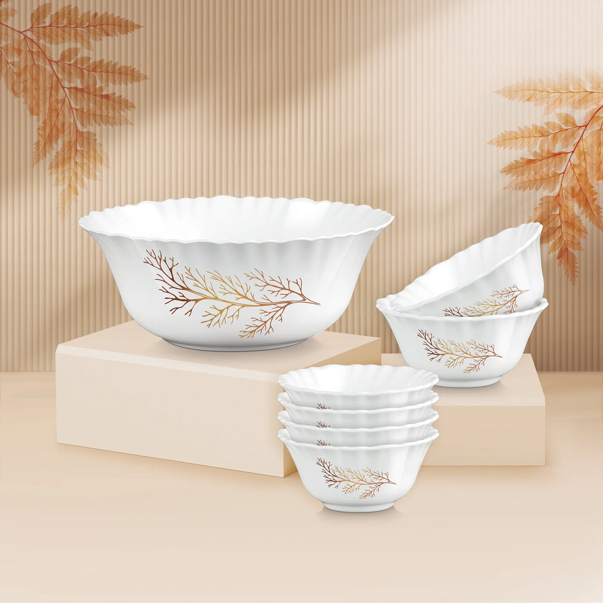 Aurelia Collection 7 Pcs Pudding Set - SILVIA (Treo by Milton)