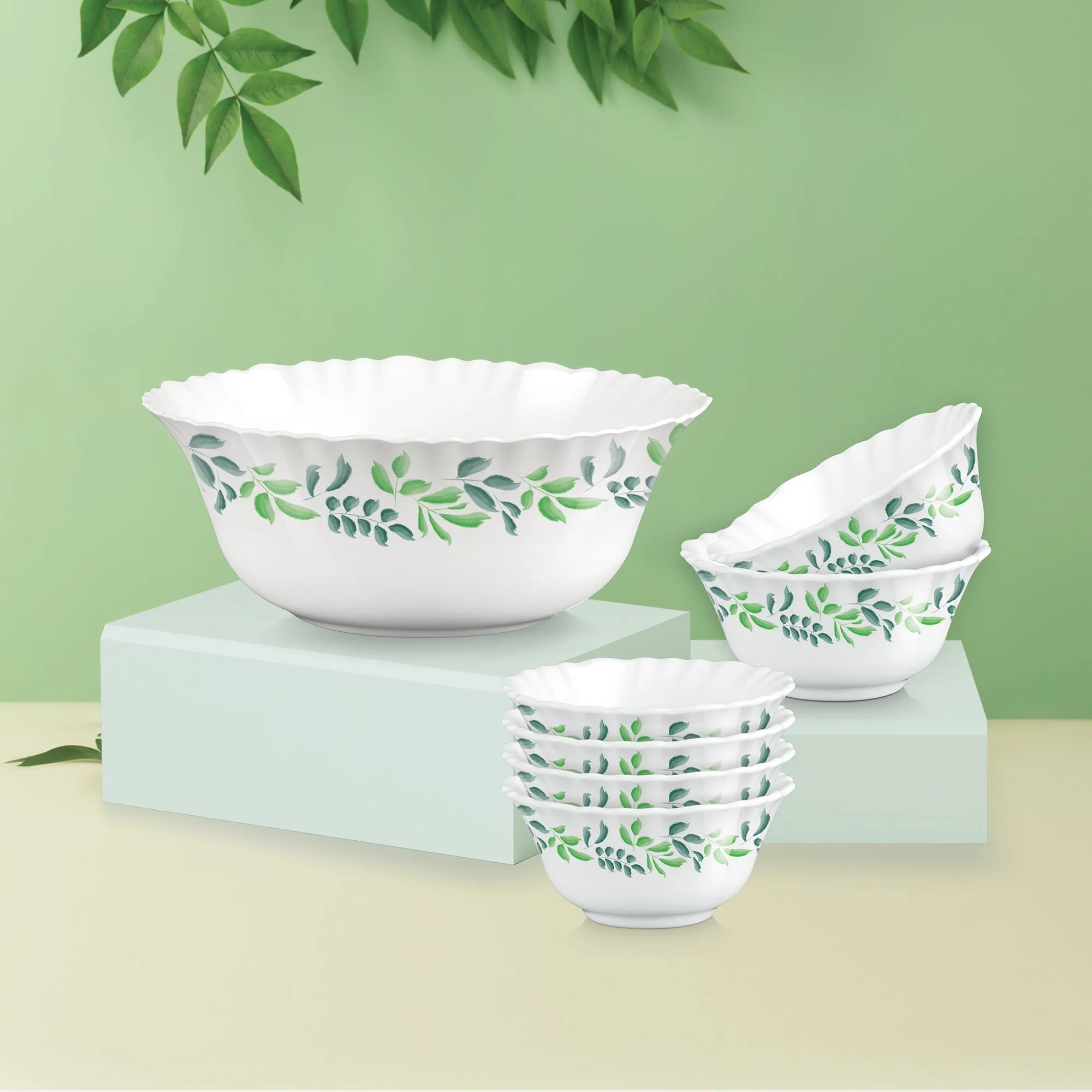 Aurelia Collection 7 Pcs Pudding Set - VERDINIA (Treo by Milton) - Image 1