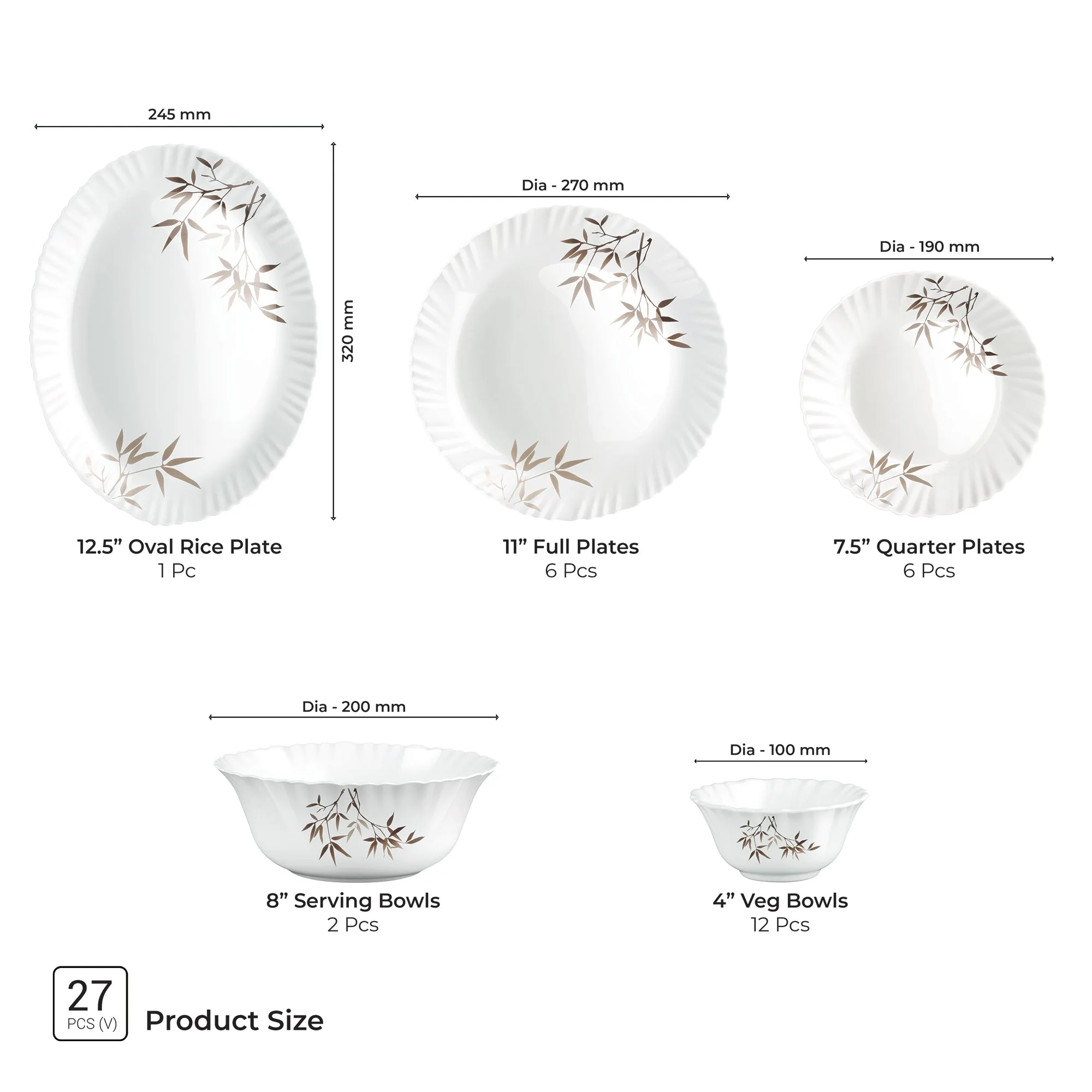Aurelia Collection Dinner Set - ARASHI - Image 17