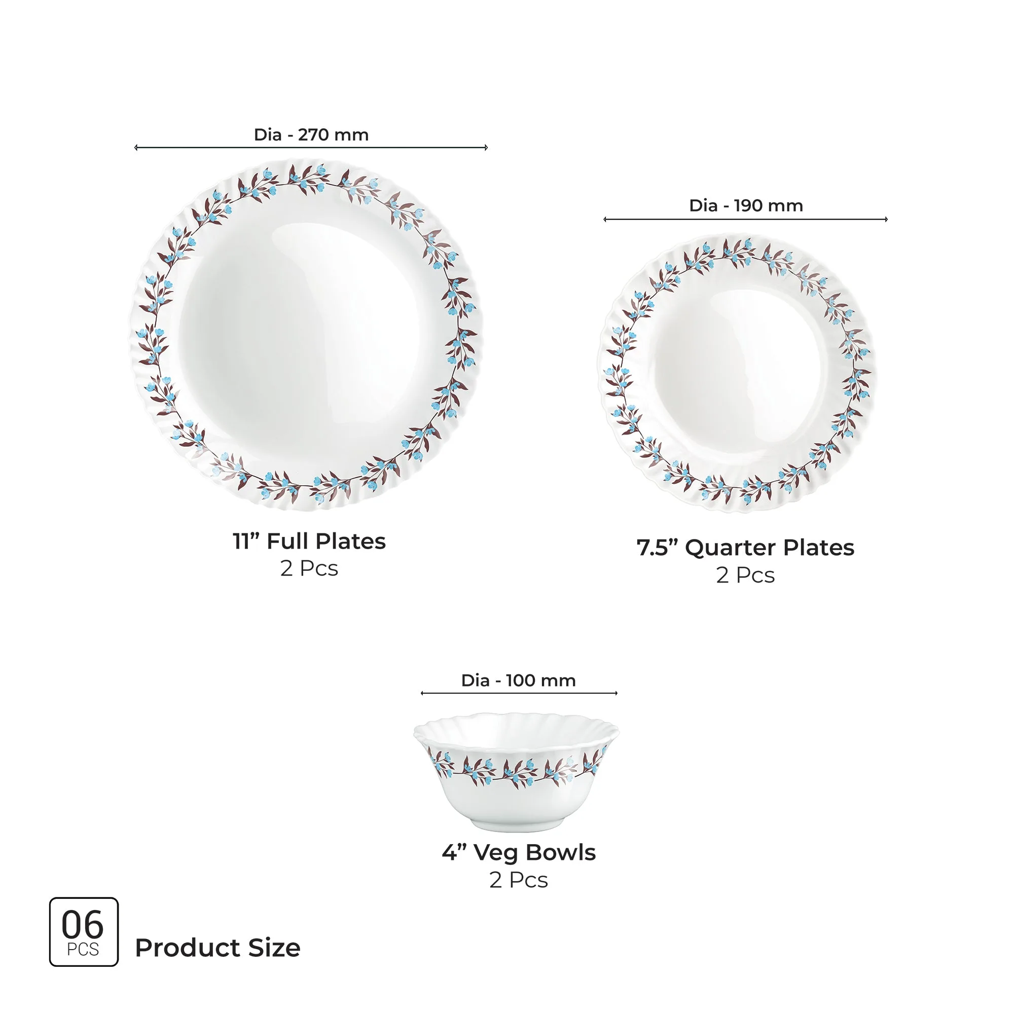 Aurelia Collection Dinner Set - LAVELLE - Image 10