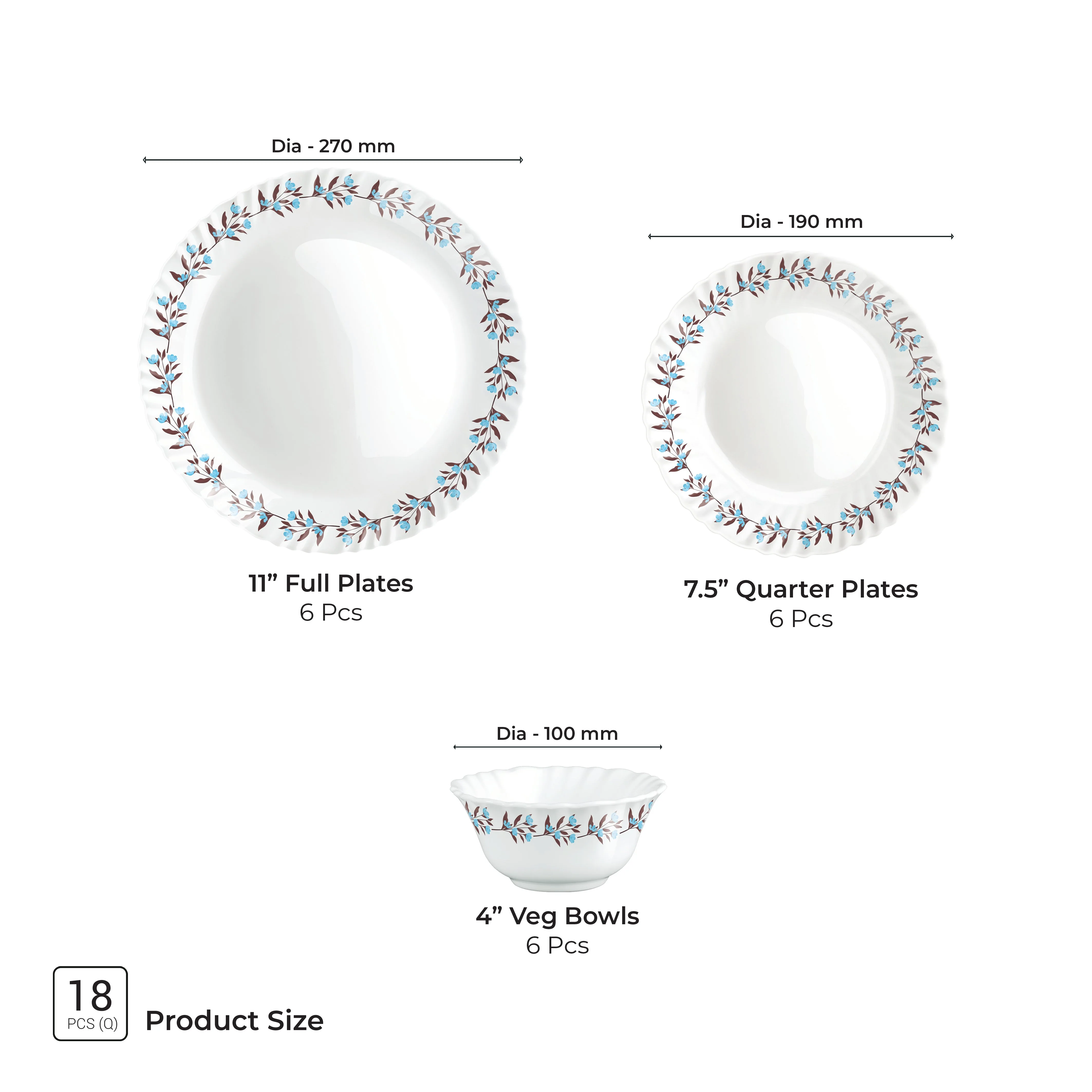 Aurelia Collection Dinner Set - LAVELLE - Image 15