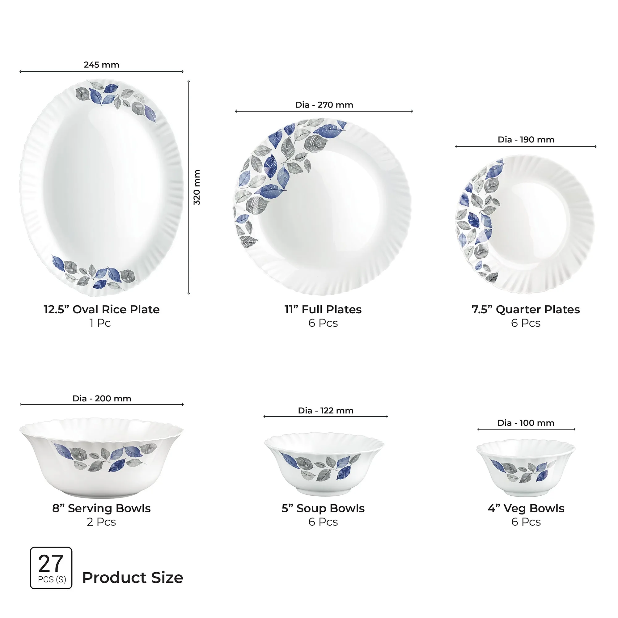 Aurelia Collection Dinner Set - LUNIS - Image 11