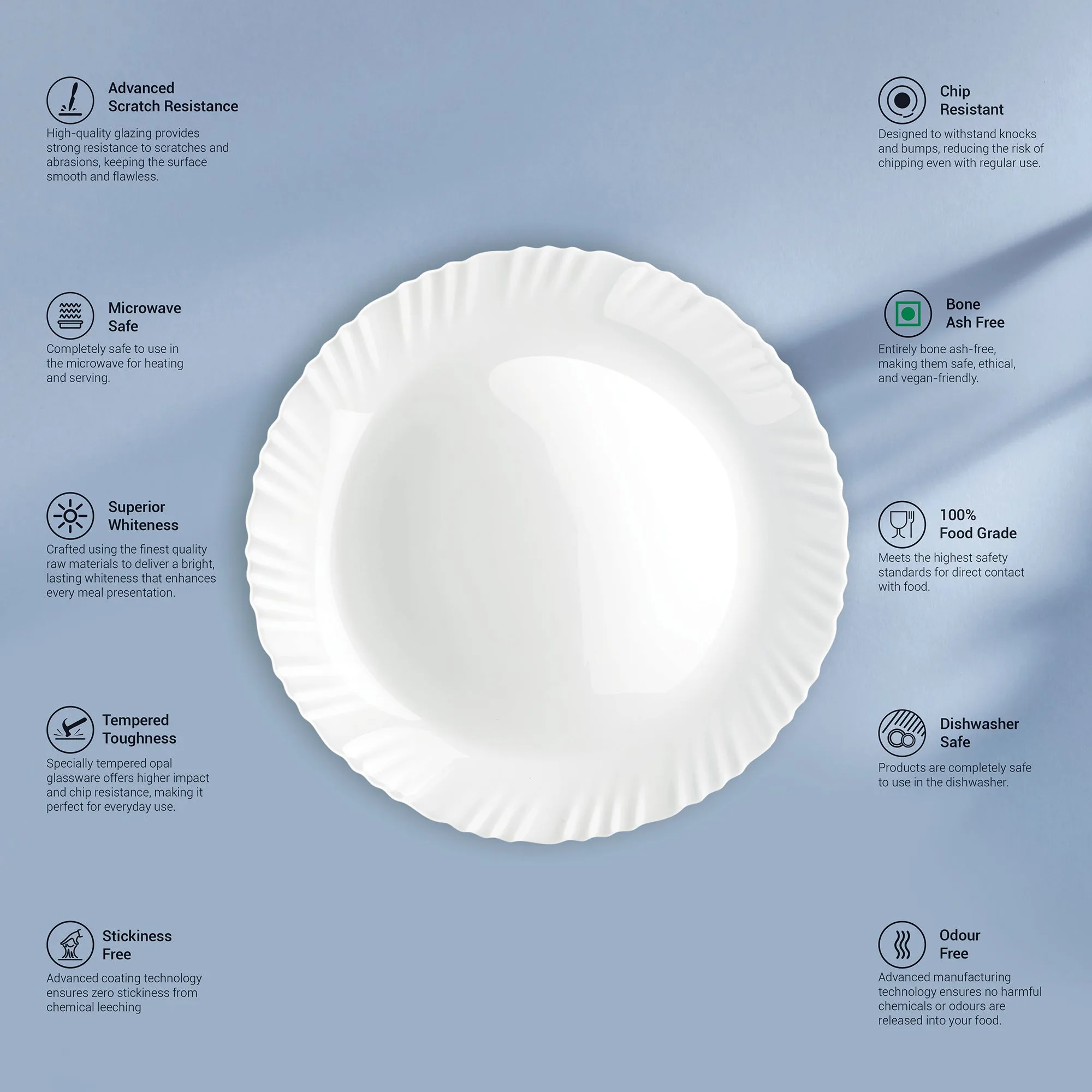 Aurelia Collection Dinner Set - LUNIS - Image 8