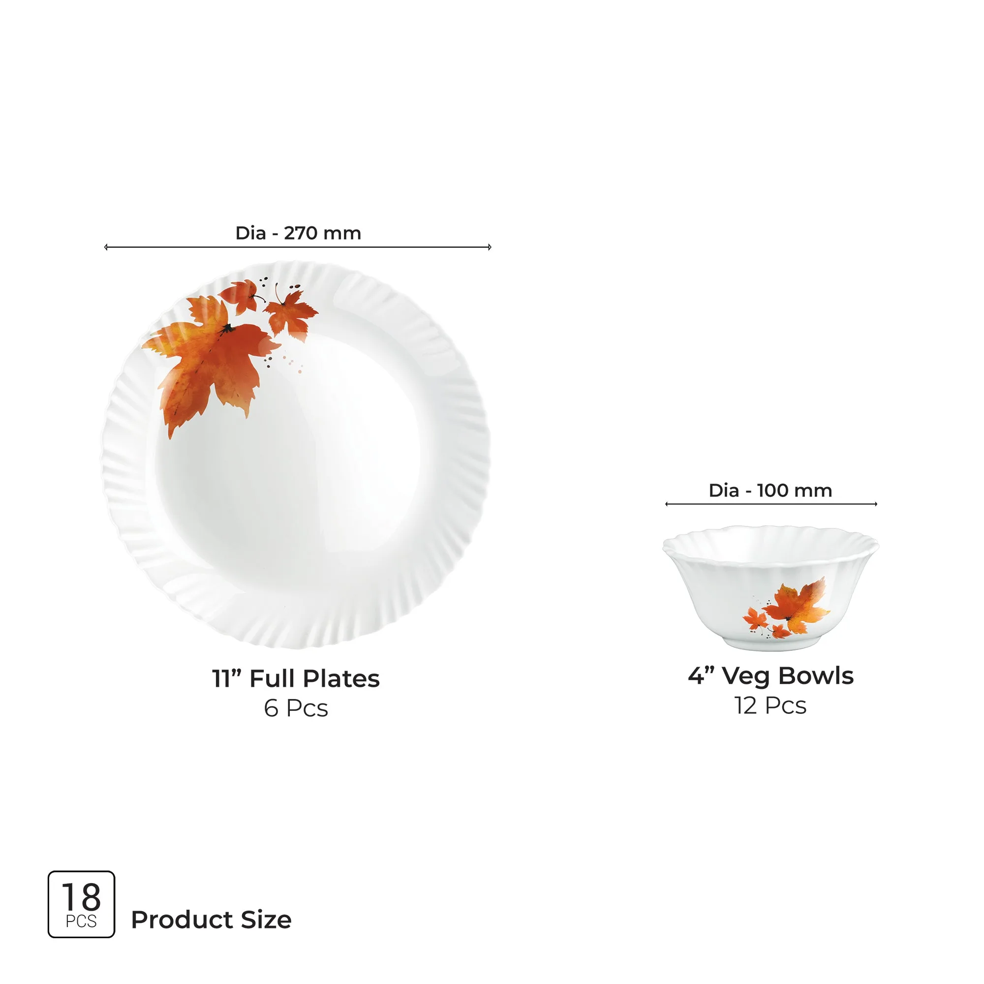 Aurelia Collection Dinner Set - MAPELLE - Image 14