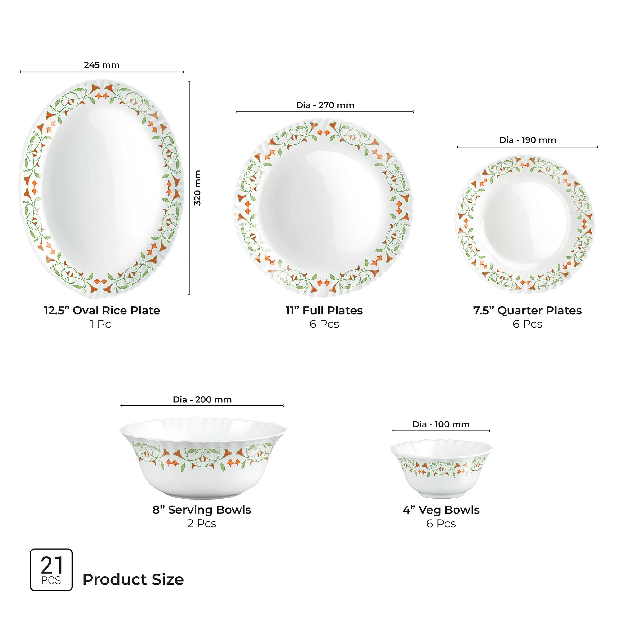 Aurelia Collection Dinner Set - MEENA - Image 10