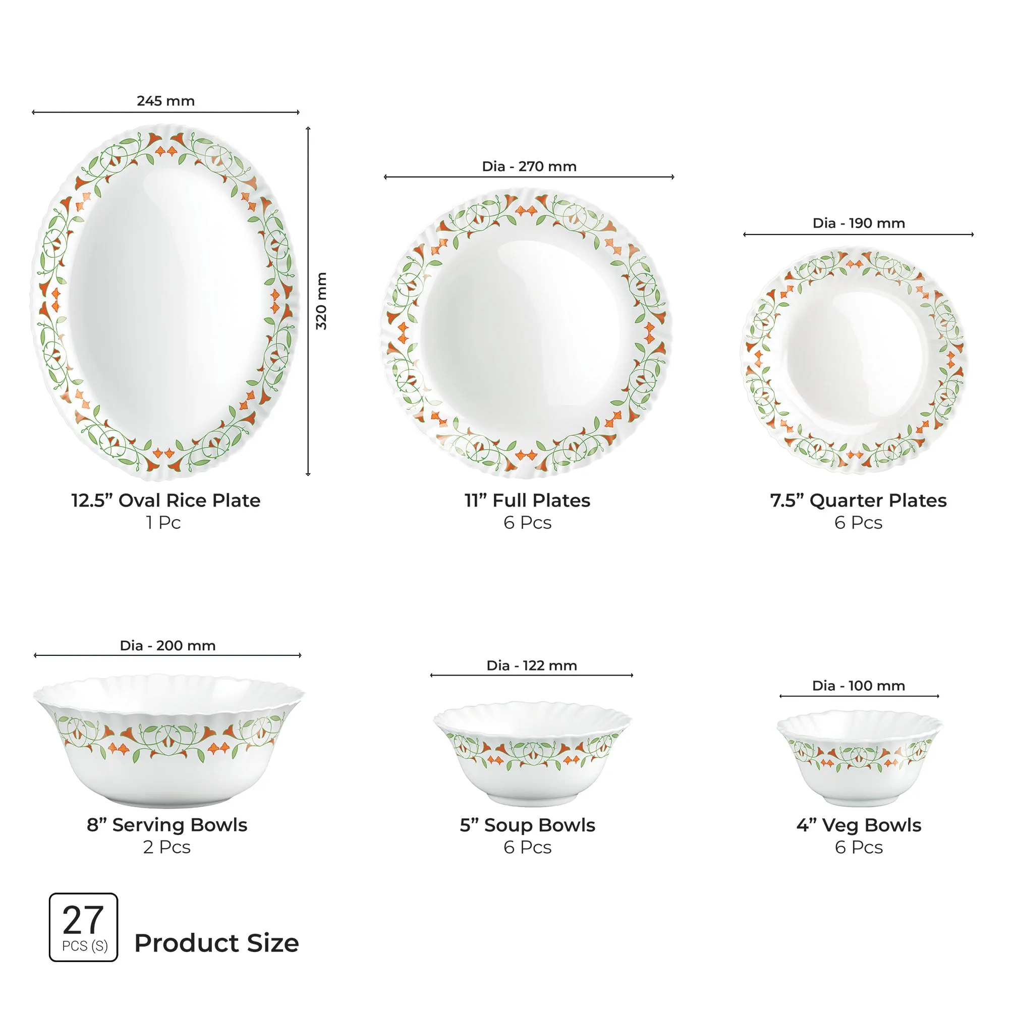 Aurelia Collection Dinner Set - MEENA - Image 11