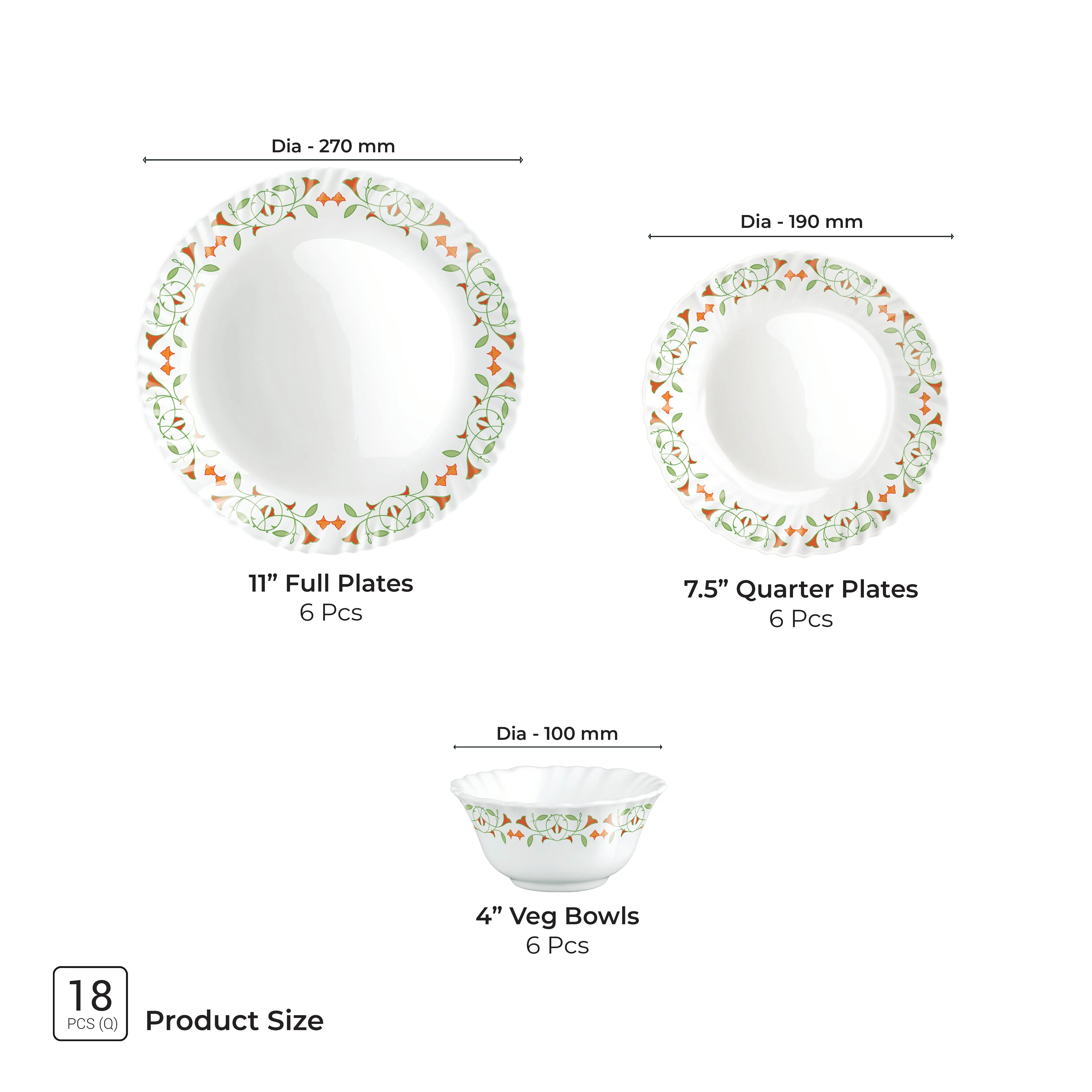 Aurelia Collection Dinner Set - MEENA - Image 12